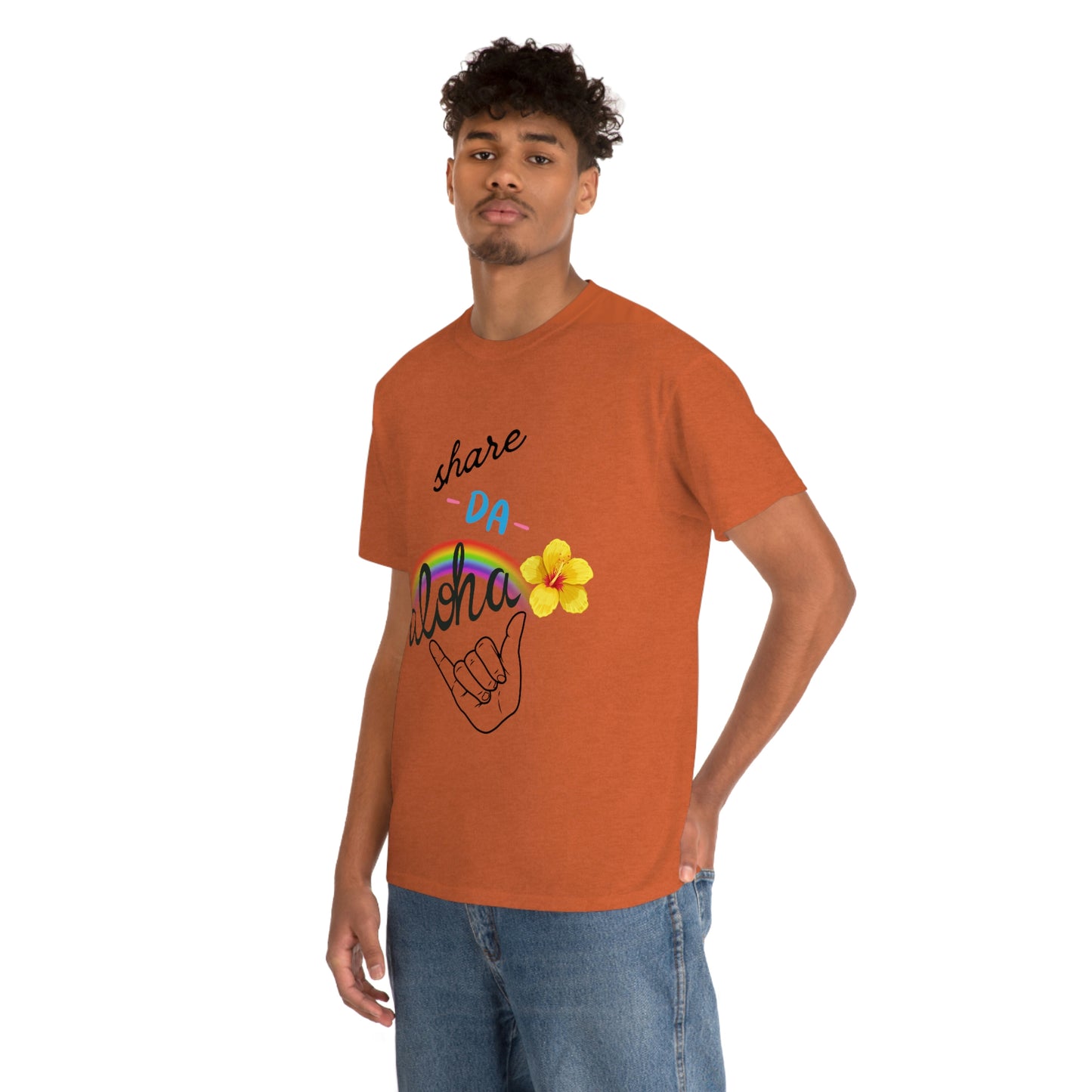Share Da Aloha Rainbow Hibiscus Shaka