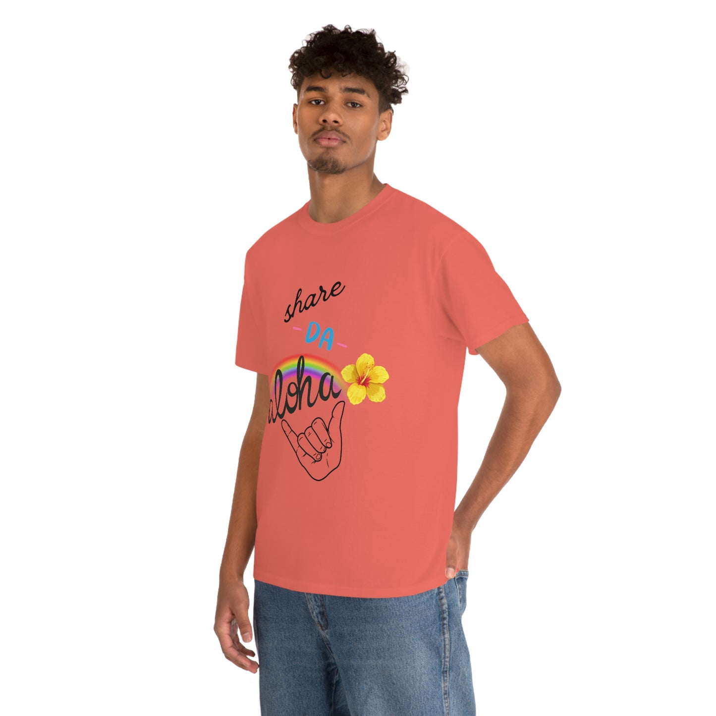 Share Da Aloha Rainbow Hibiscus Shaka