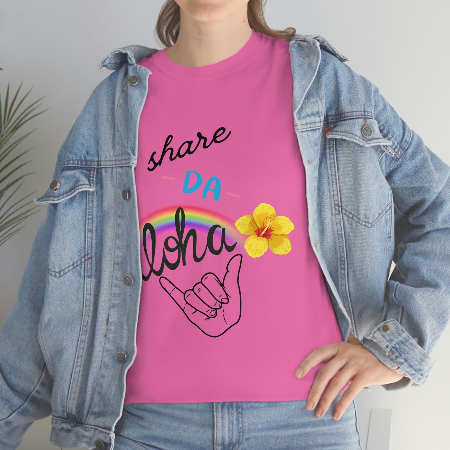 Share Da Aloha Rainbow Hibiscus Shaka