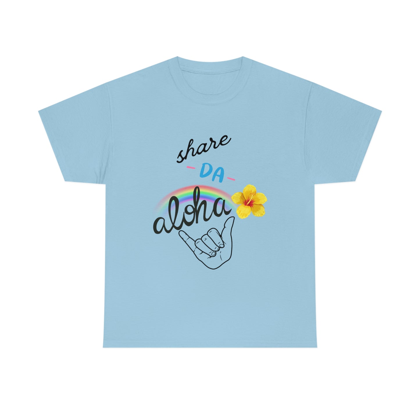 Share Da Aloha Rainbow Hibiscus Shaka