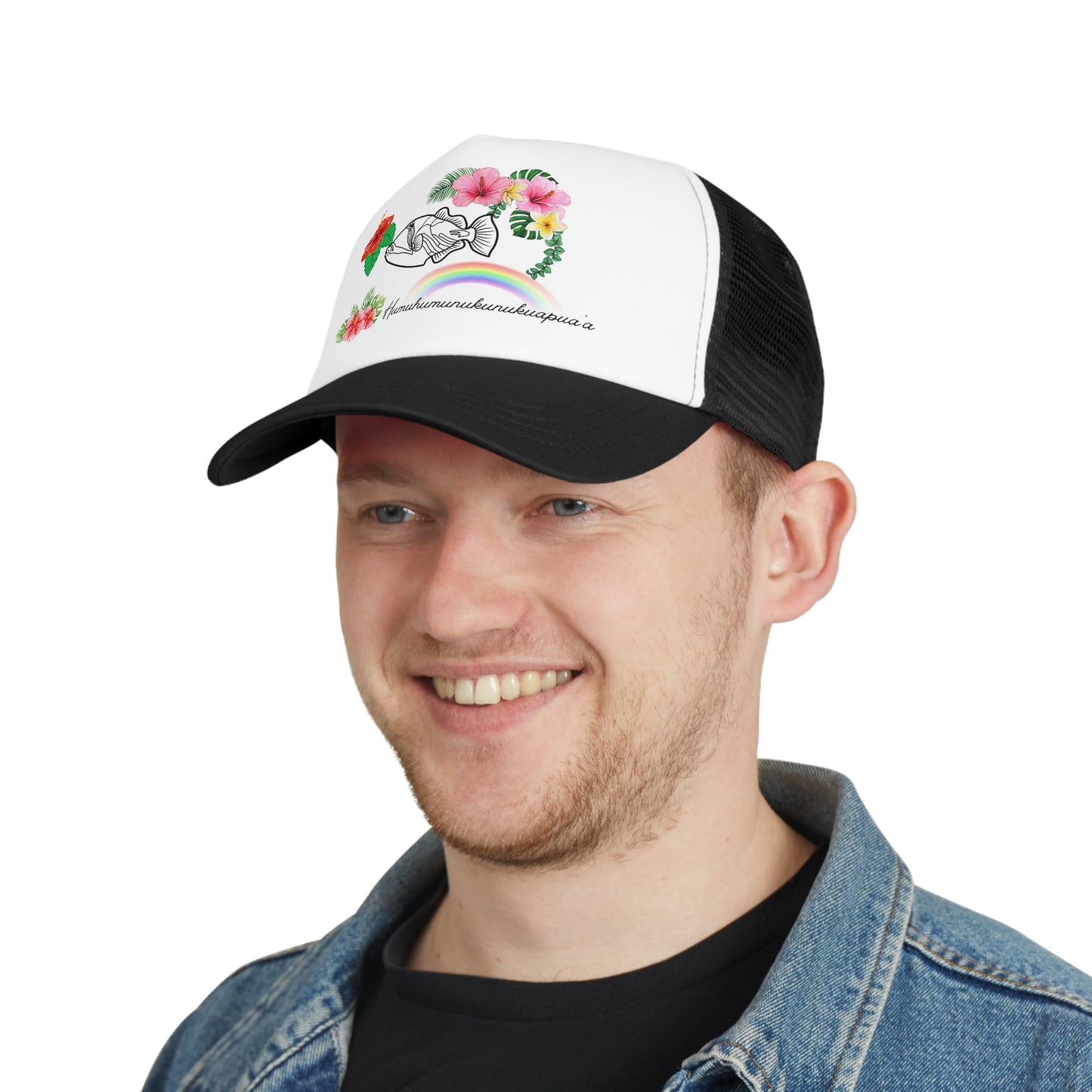 Humuhumunukunukuapua’a Fish Mesh Cap