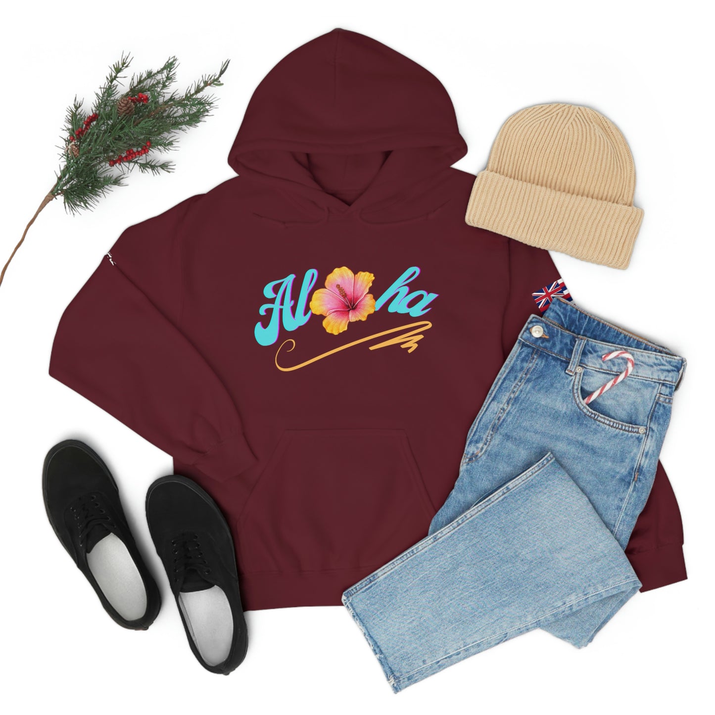 Aloha Unisex Heavy Blend Hooded Sweatshirt