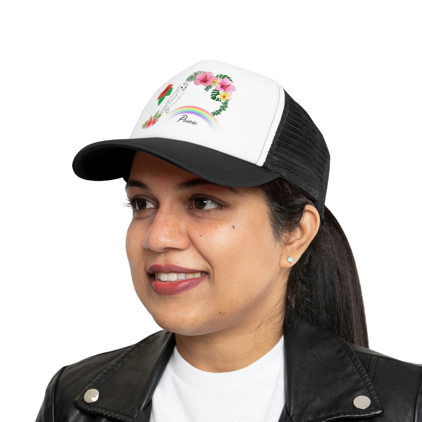 Pueo Owl Mesh Cap