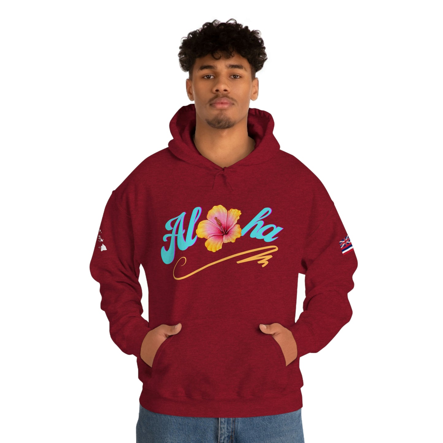 Aloha Unisex Heavy Blend Hooded Sweatshirt