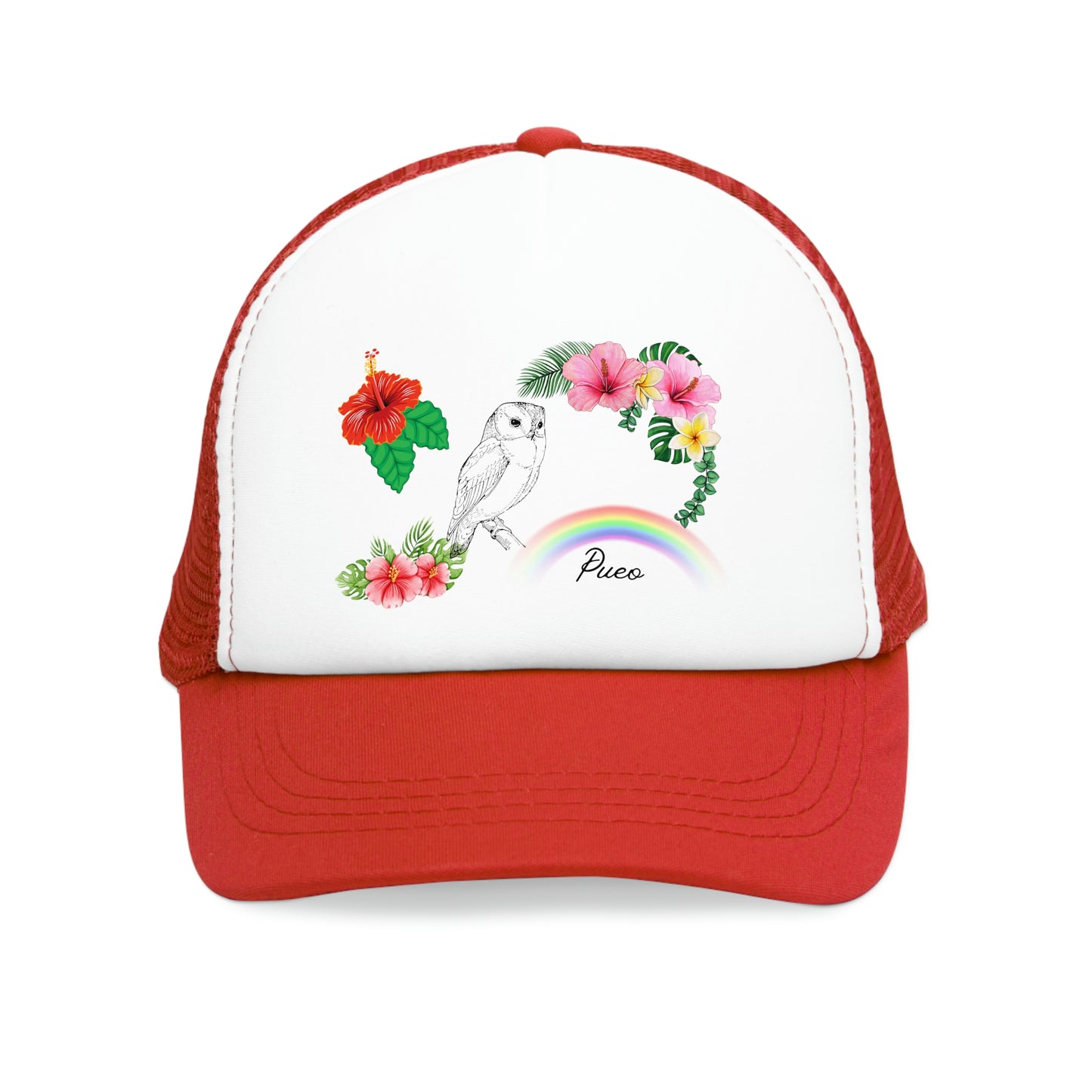 Pueo Owl Mesh Cap