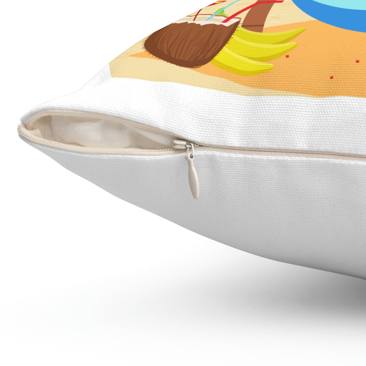 Life’s a Beach Spun Polyester Square Pillow