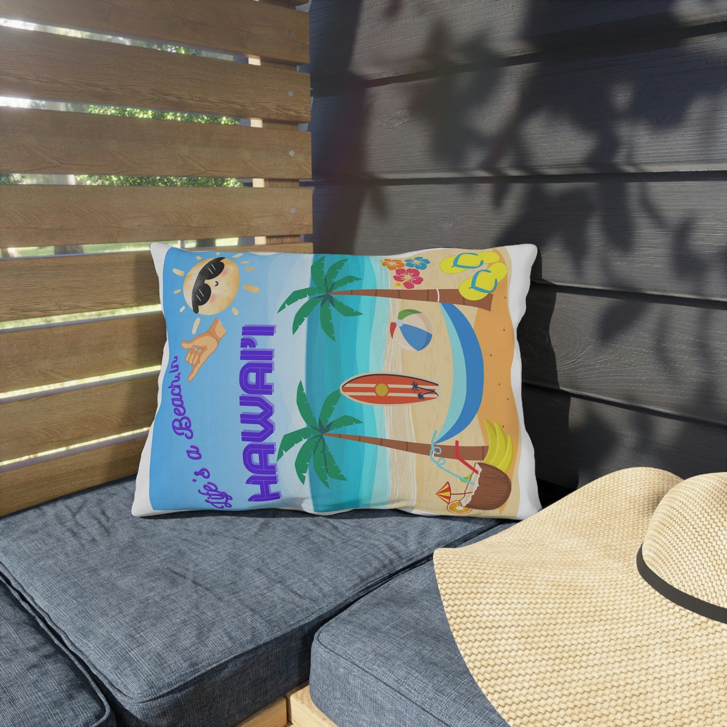 Life’s a Beach Outdoor Pillows