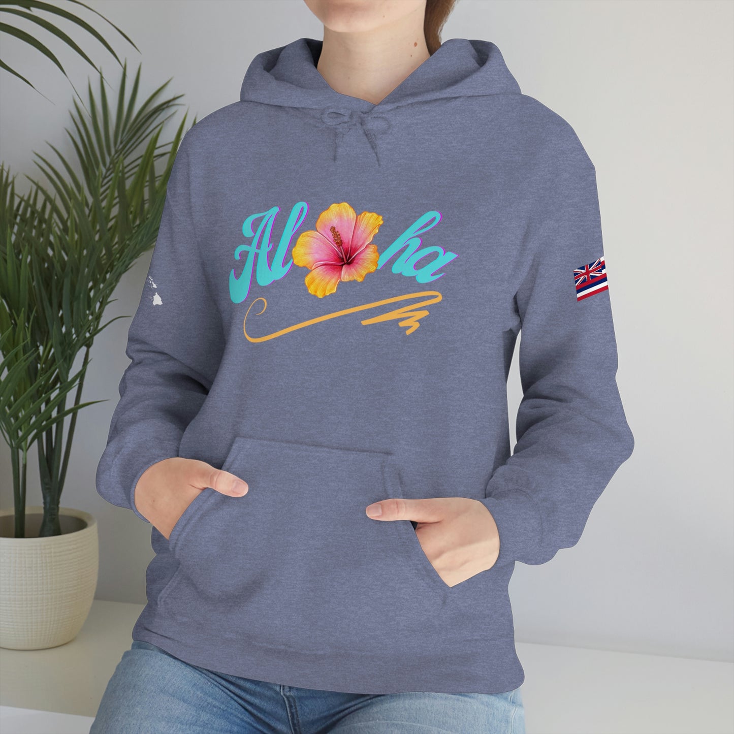 Aloha Unisex Heavy Blend Hooded Sweatshirt