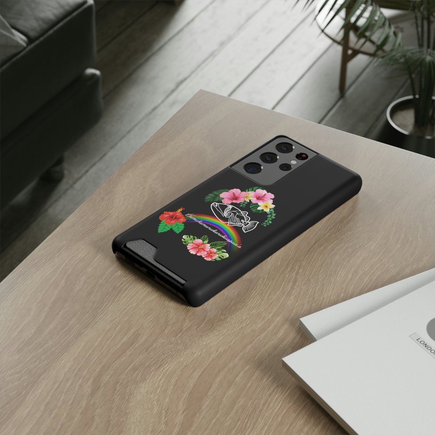 Humuhumunukunukuapuaa Phone Case With Card Holder