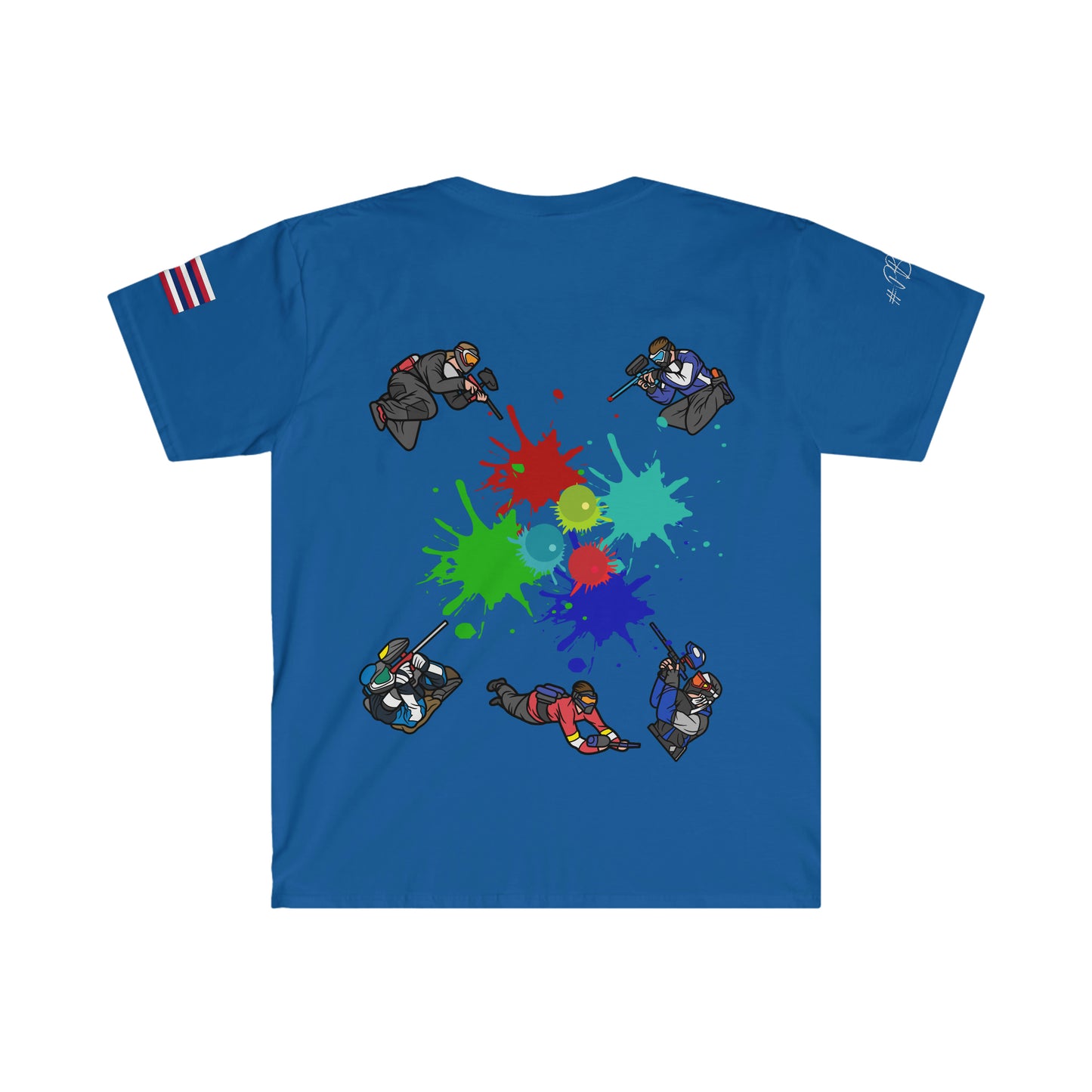 I love it when my wife lets me play paintball Unisex Softstyle T-Shirt