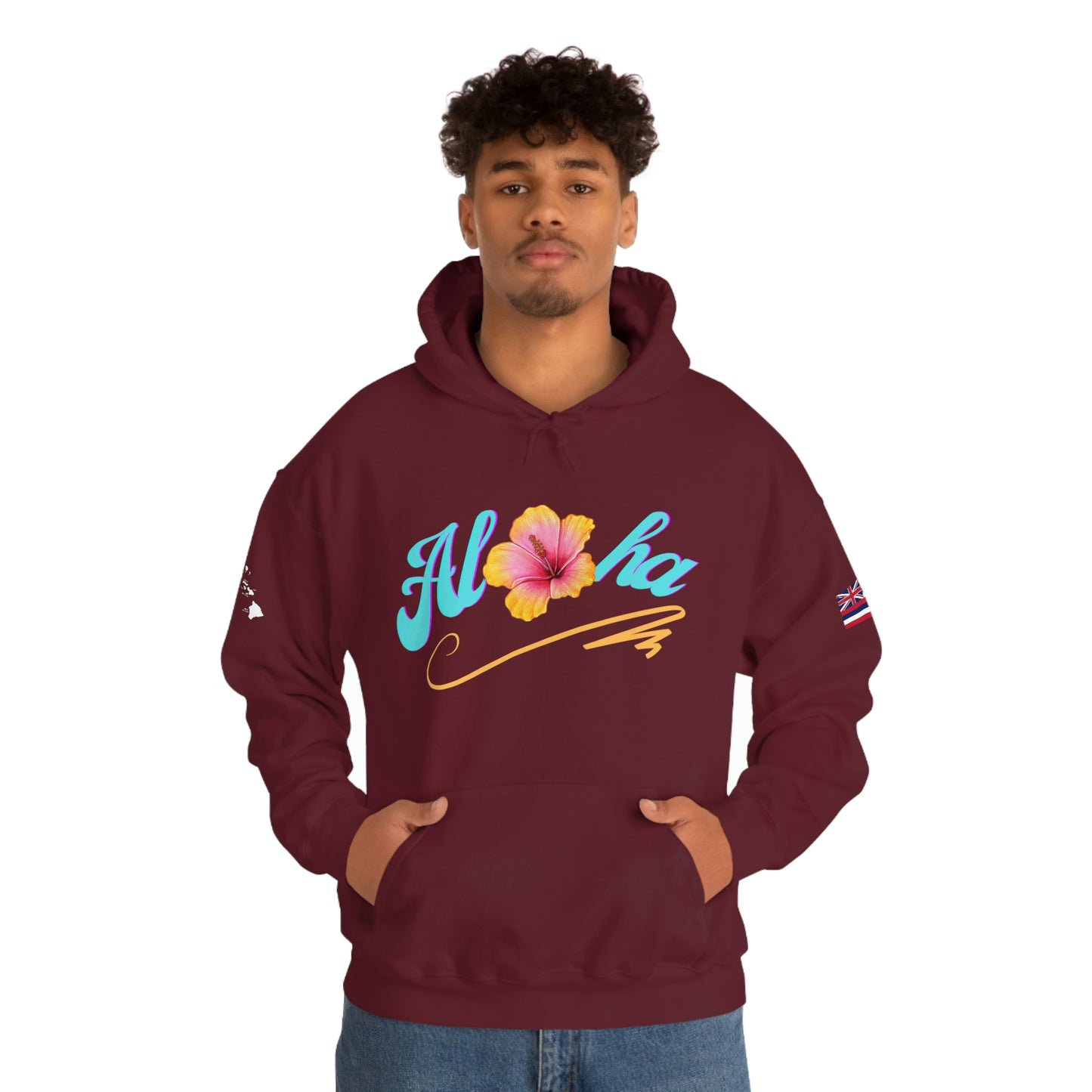 Aloha Unisex Heavy Blend Hooded Sweatshirt