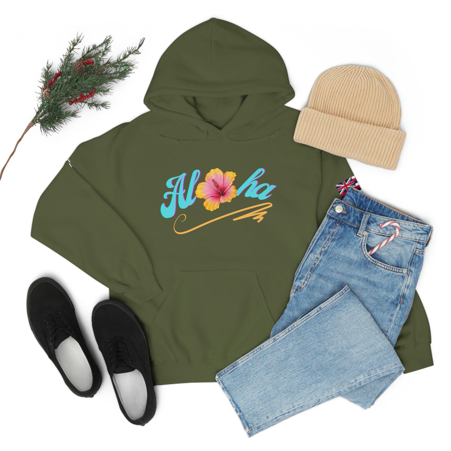 Aloha Unisex Heavy Blend Hooded Sweatshirt