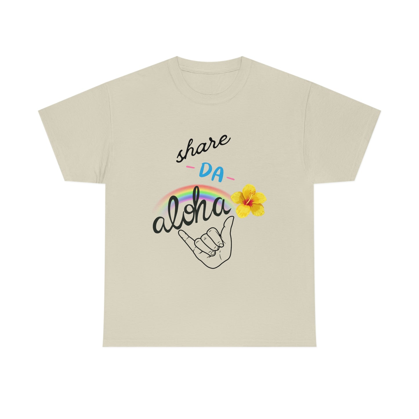 Share Da Aloha Rainbow Hibiscus Shaka