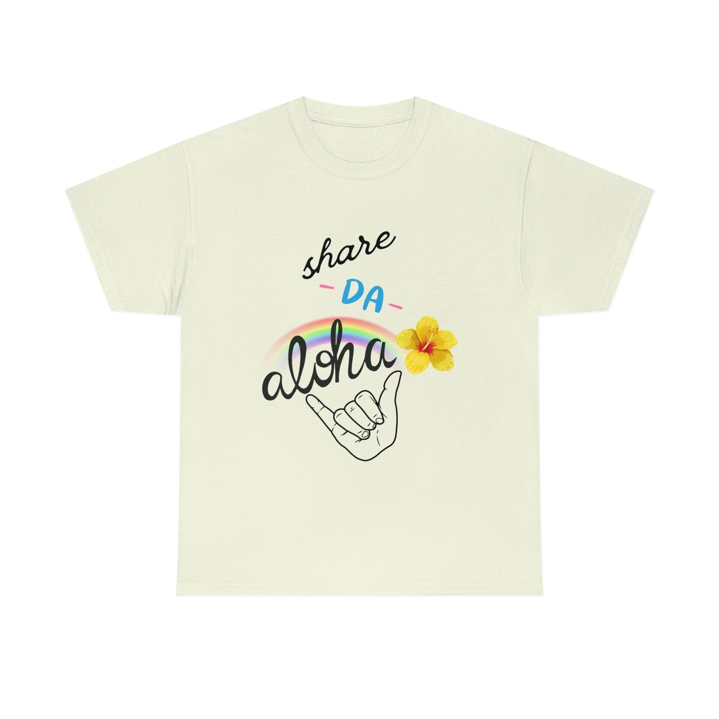 Share Da Aloha Rainbow Hibiscus Shaka