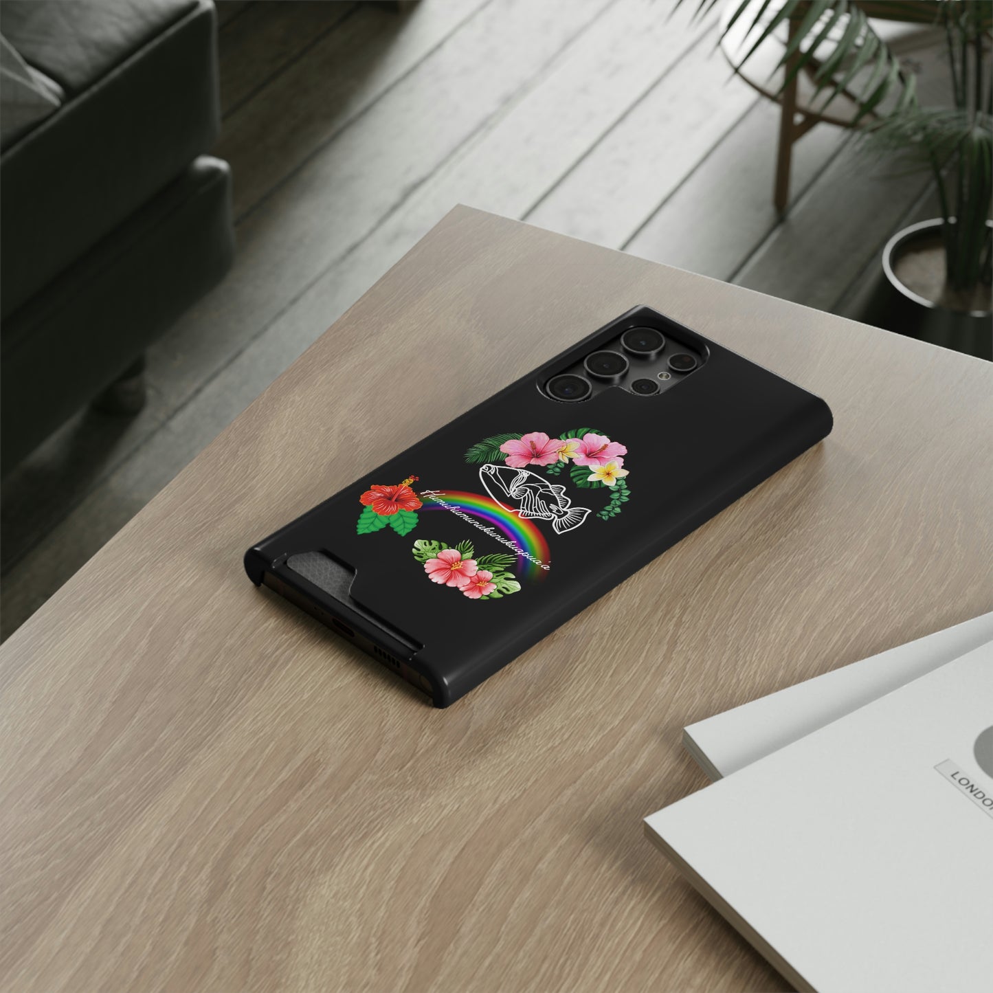 Humuhumunukunukuapuaa Phone Case With Card Holder