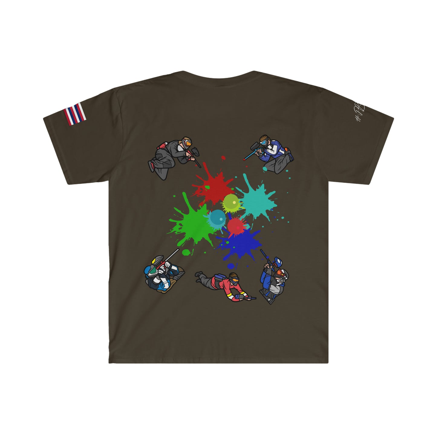 I love it when my wife lets me play paintball Unisex Softstyle T-Shirt