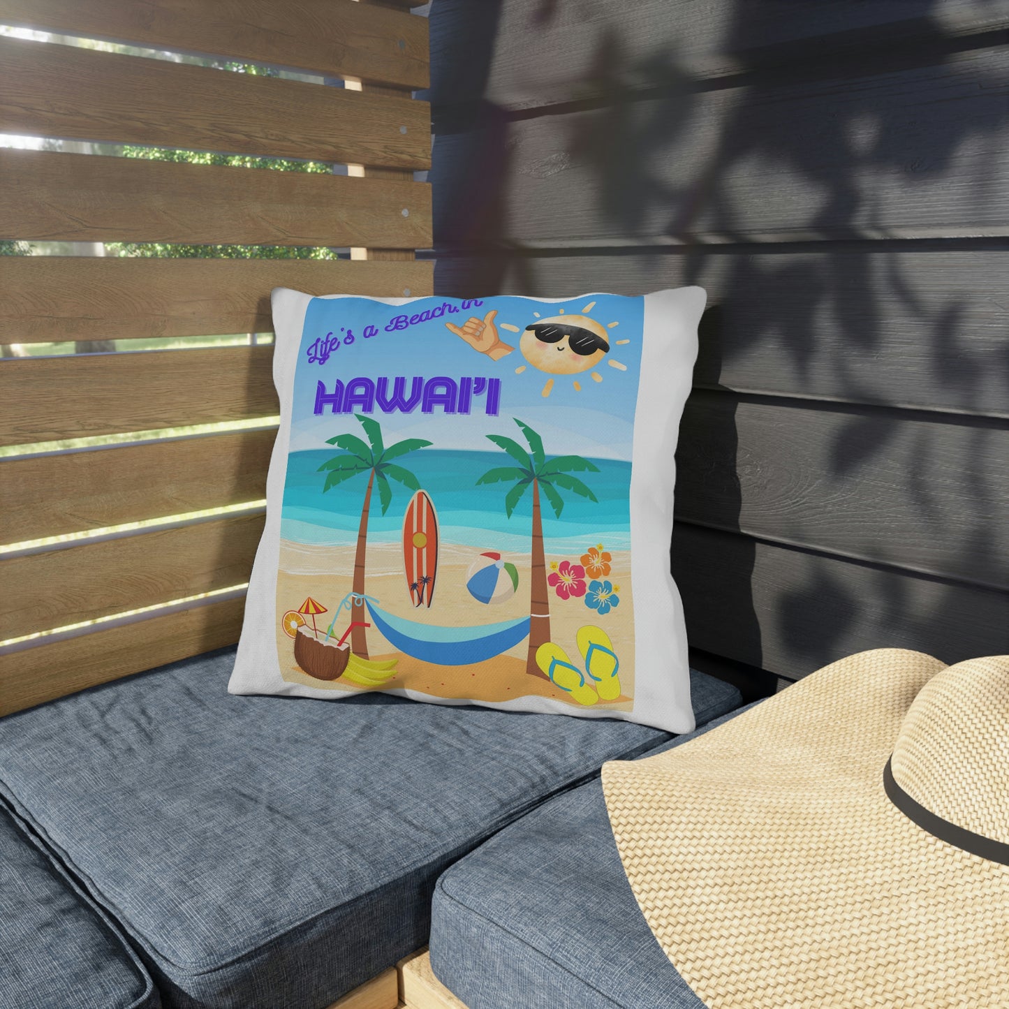 Life’s a Beach Outdoor Pillows