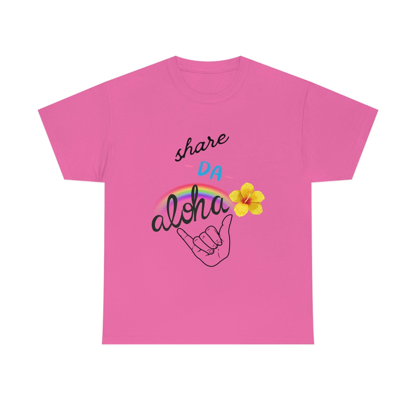 Share Da Aloha Rainbow Hibiscus Shaka