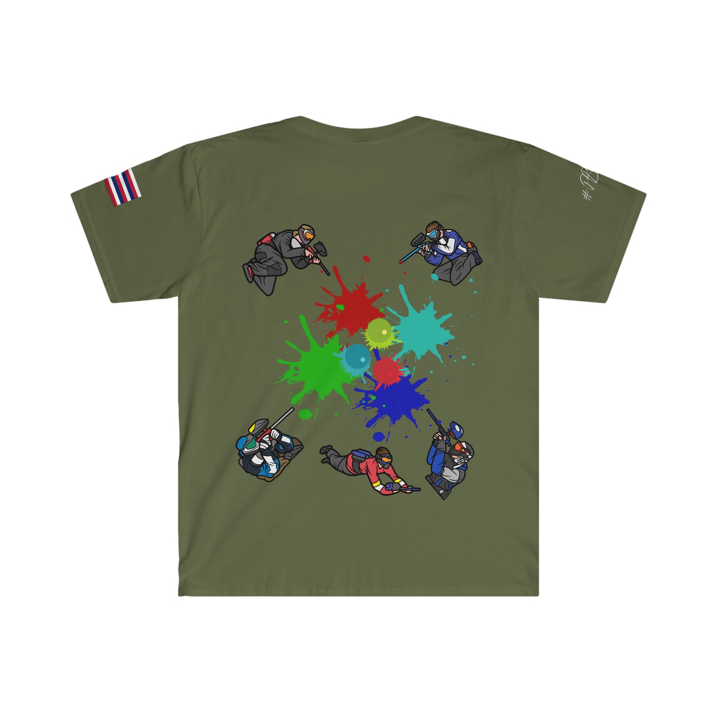 I love it when my wife lets me play paintball Unisex Softstyle T-Shirt