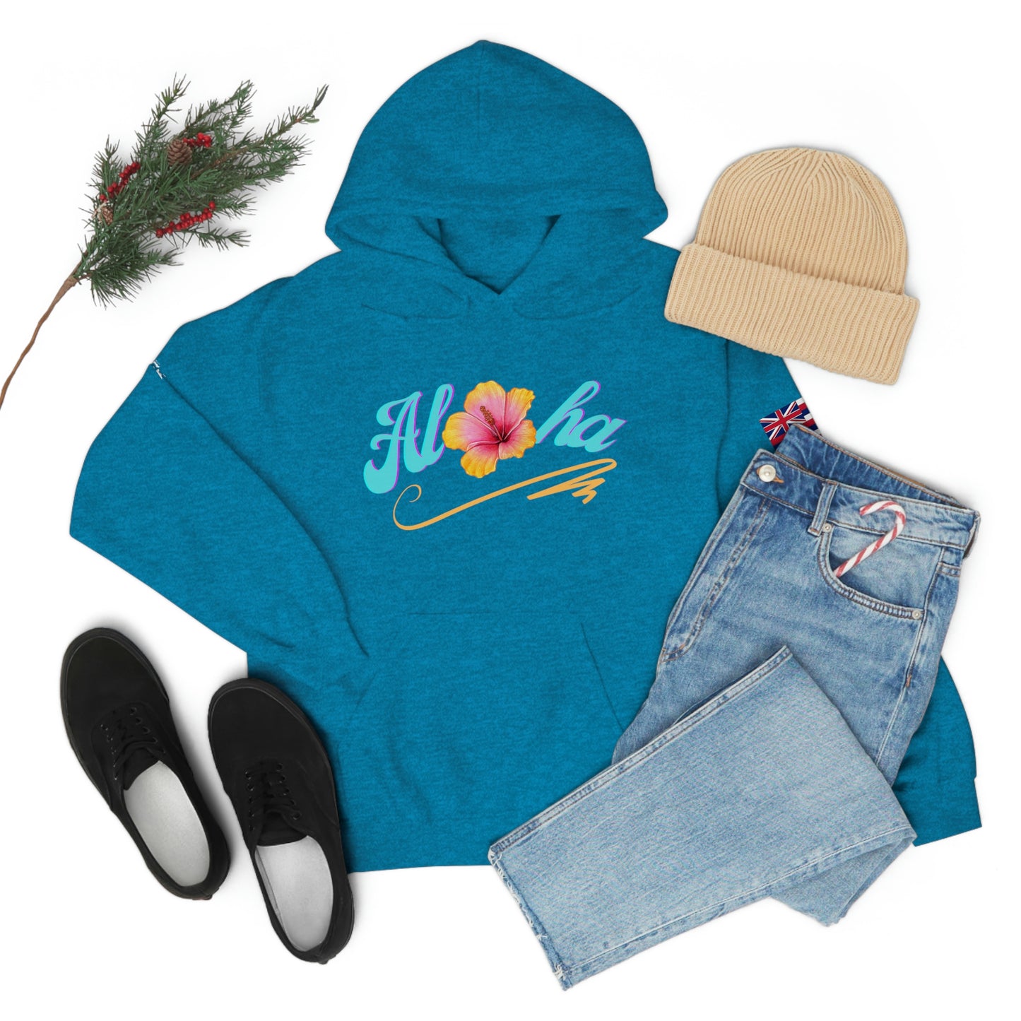 Aloha Unisex Heavy Blend Hooded Sweatshirt