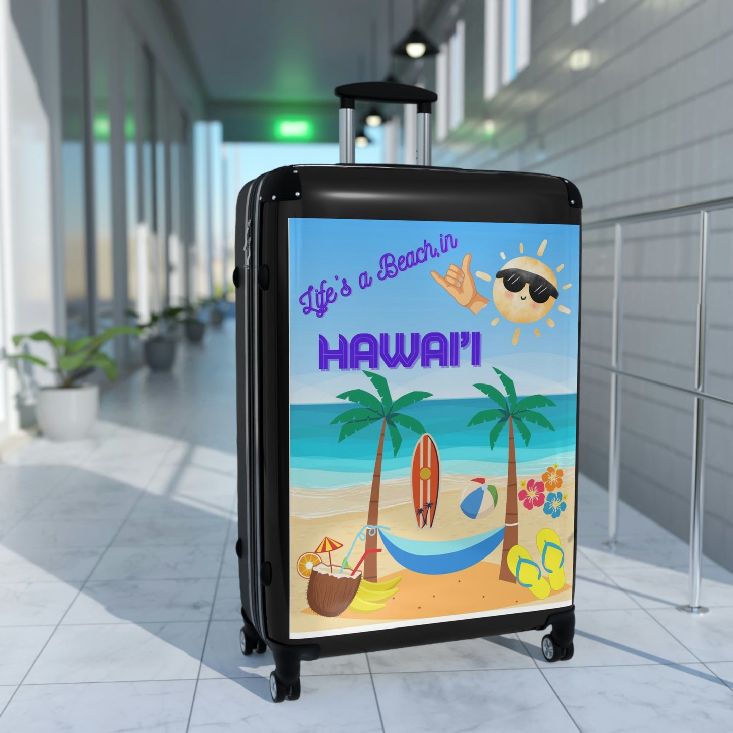 Life’s a beach, in Hawaii Suitcase