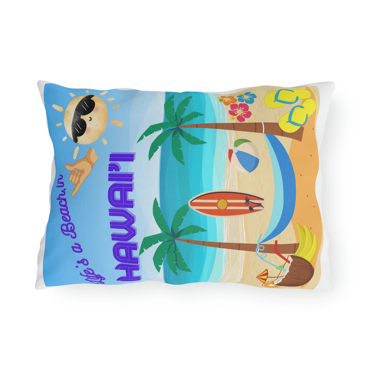 Life’s a Beach Outdoor Pillows