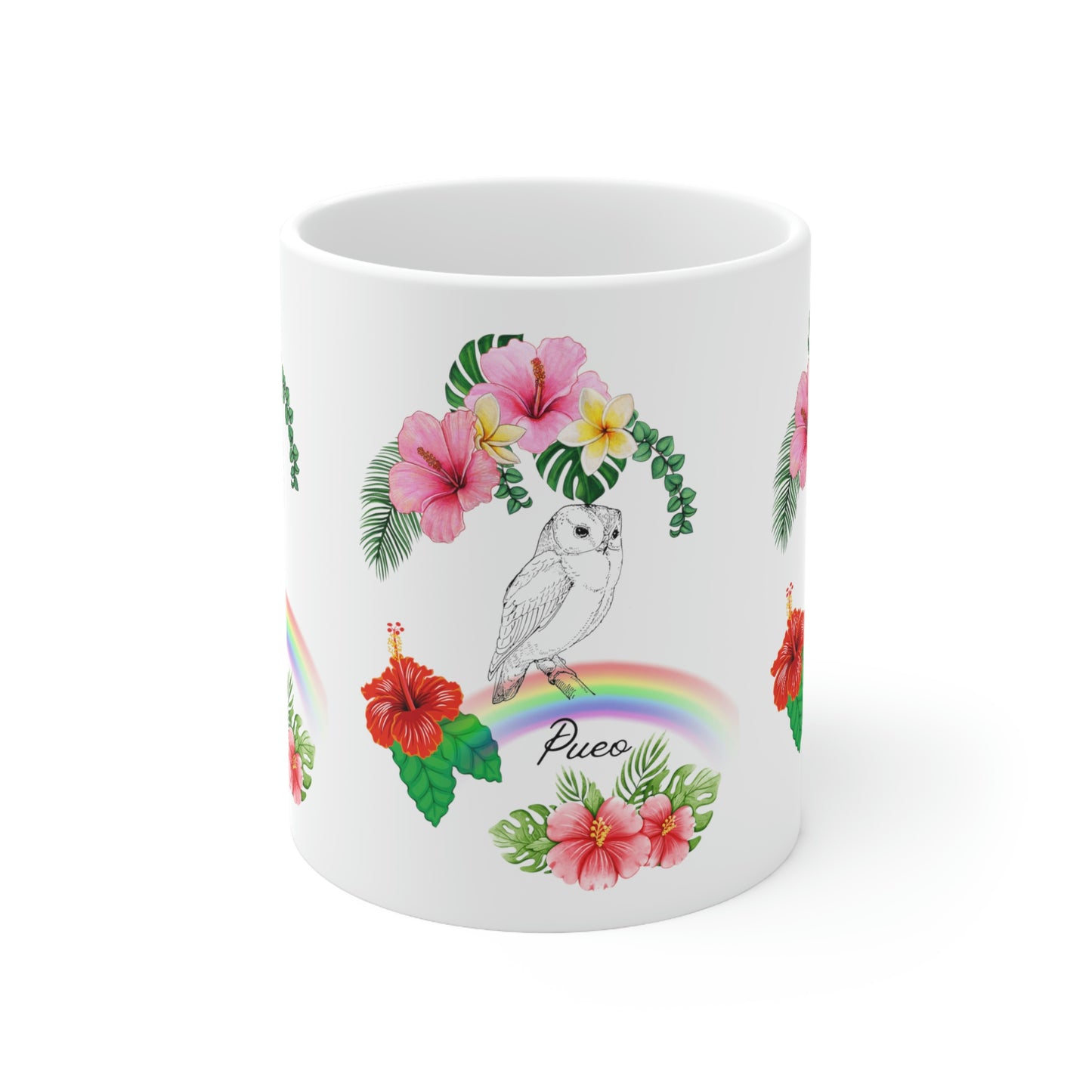 Ceramic Mug 11oz Pueo