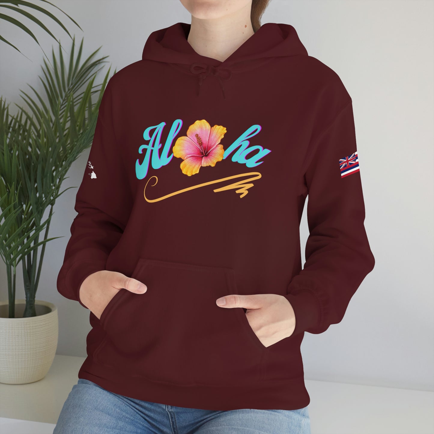 Aloha Unisex Heavy Blend Hooded Sweatshirt