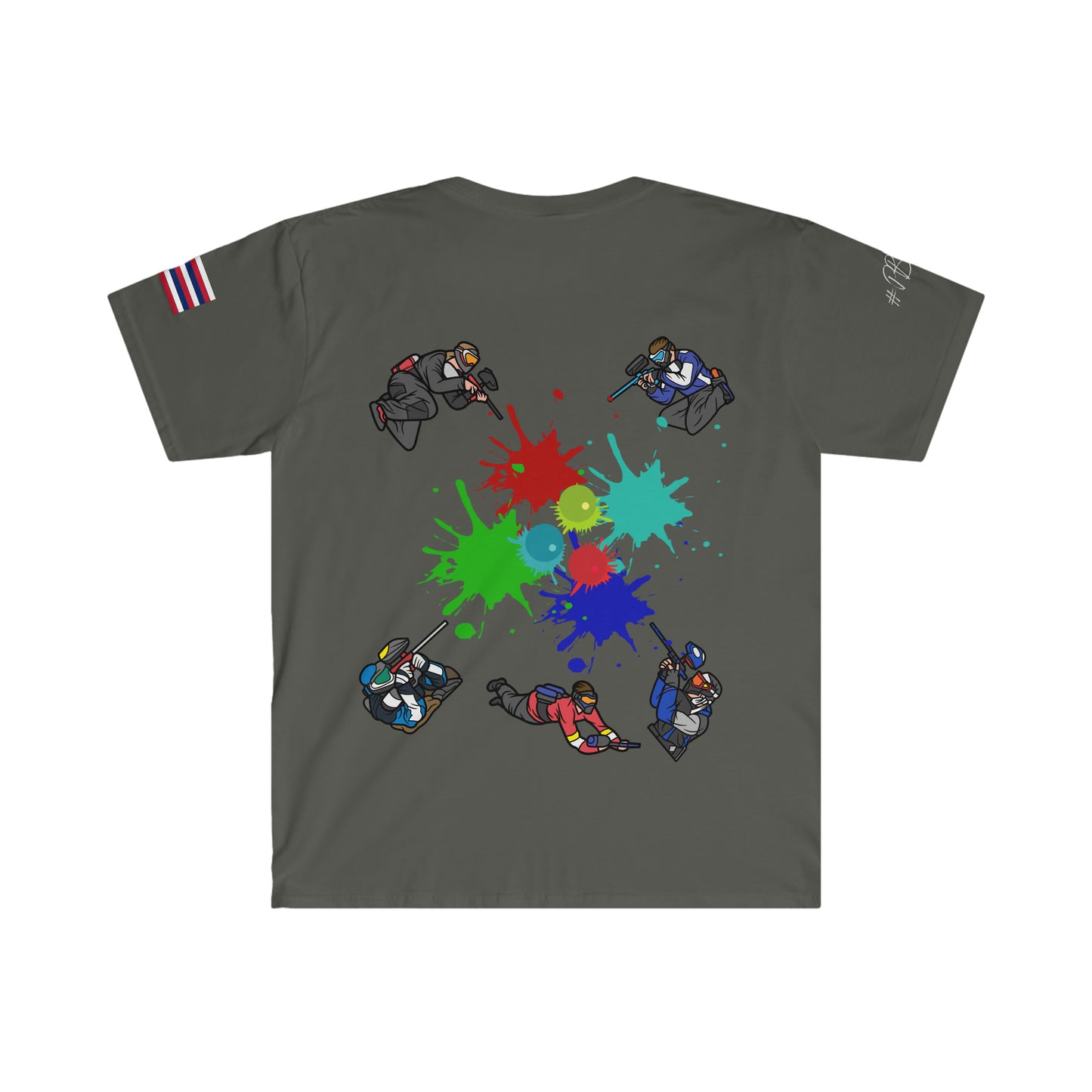 I love it when my wife lets me play paintball Unisex Softstyle T-Shirt