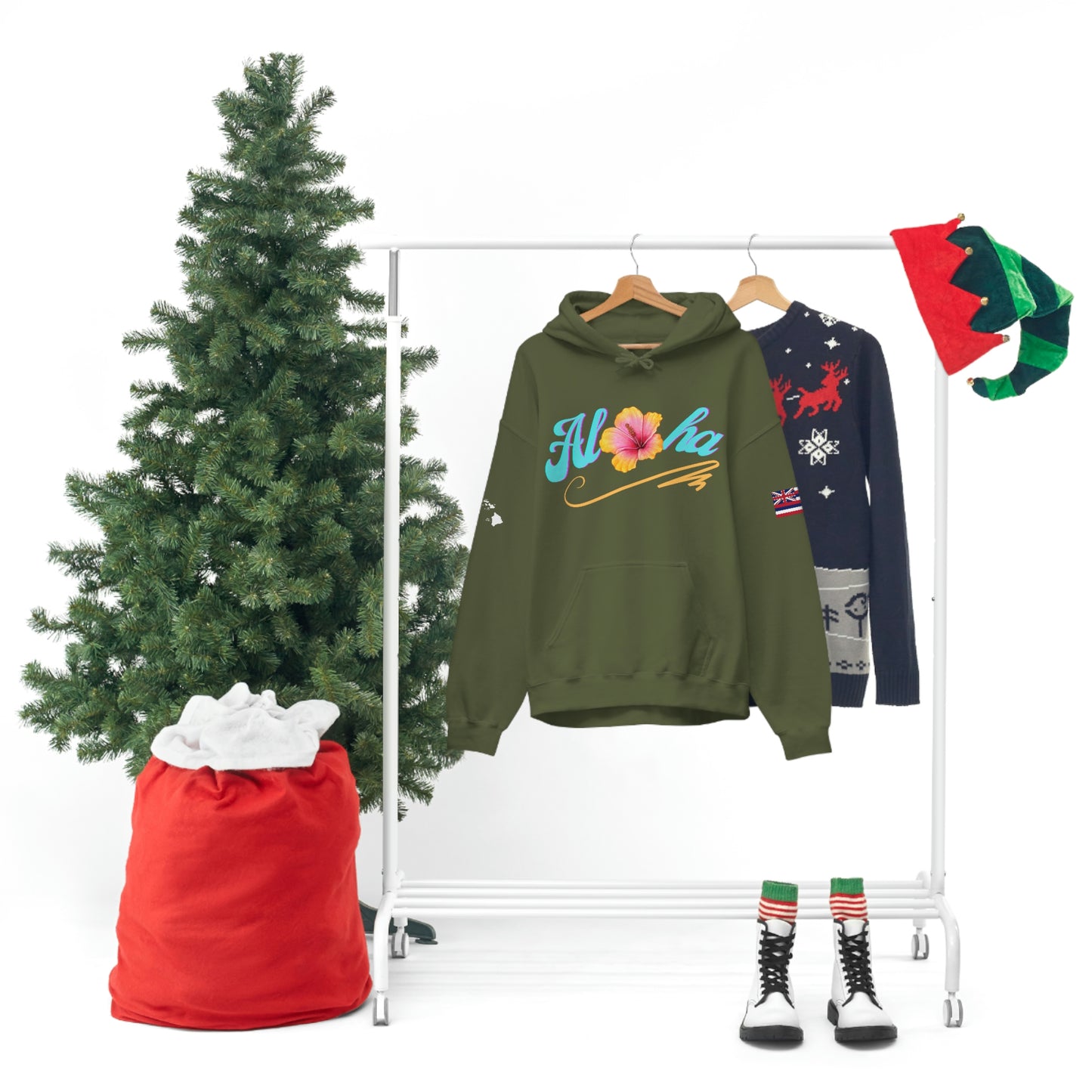 Aloha Unisex Heavy Blend Hooded Sweatshirt