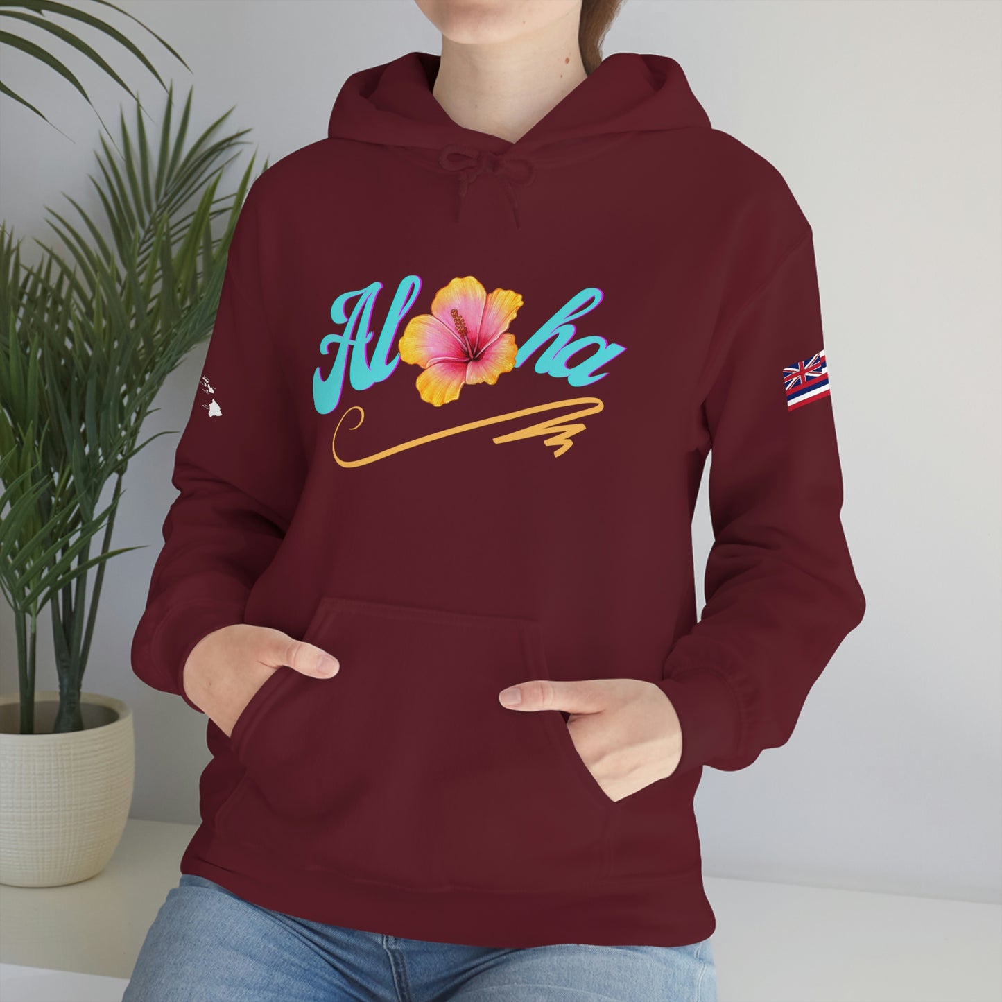 Aloha Unisex Heavy Blend Hooded Sweatshirt