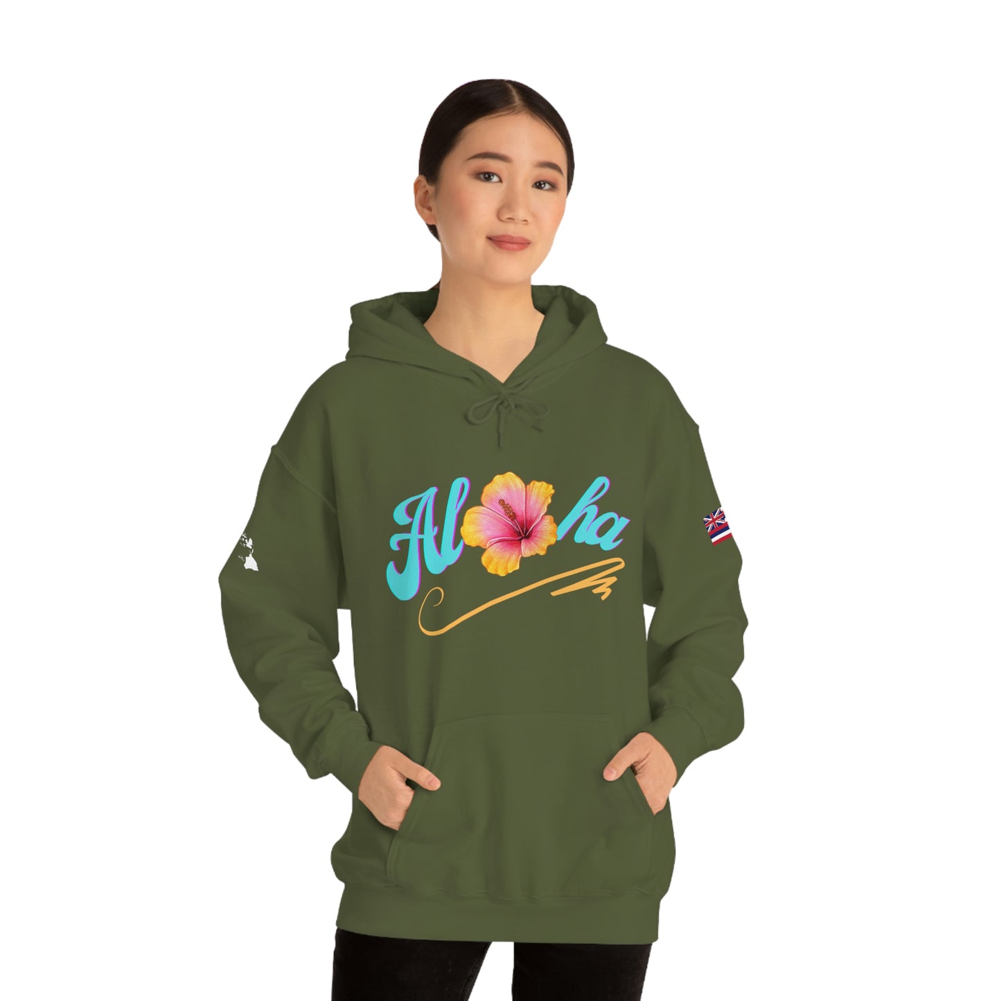 Aloha Unisex Heavy Blend Hooded Sweatshirt