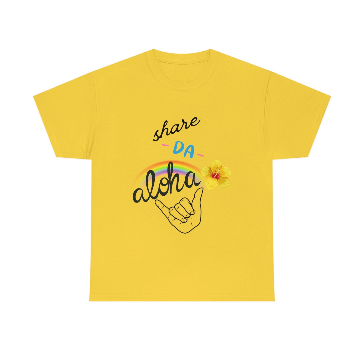 Share Da Aloha Rainbow Hibiscus Shaka