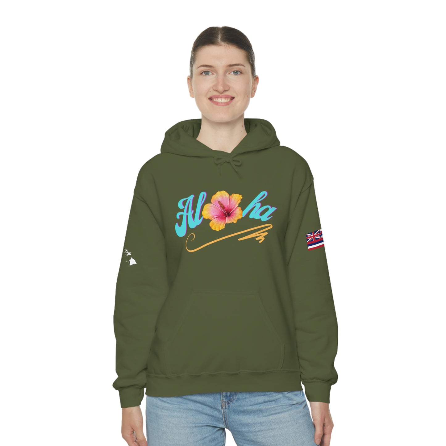 Aloha Unisex Heavy Blend Hooded Sweatshirt
