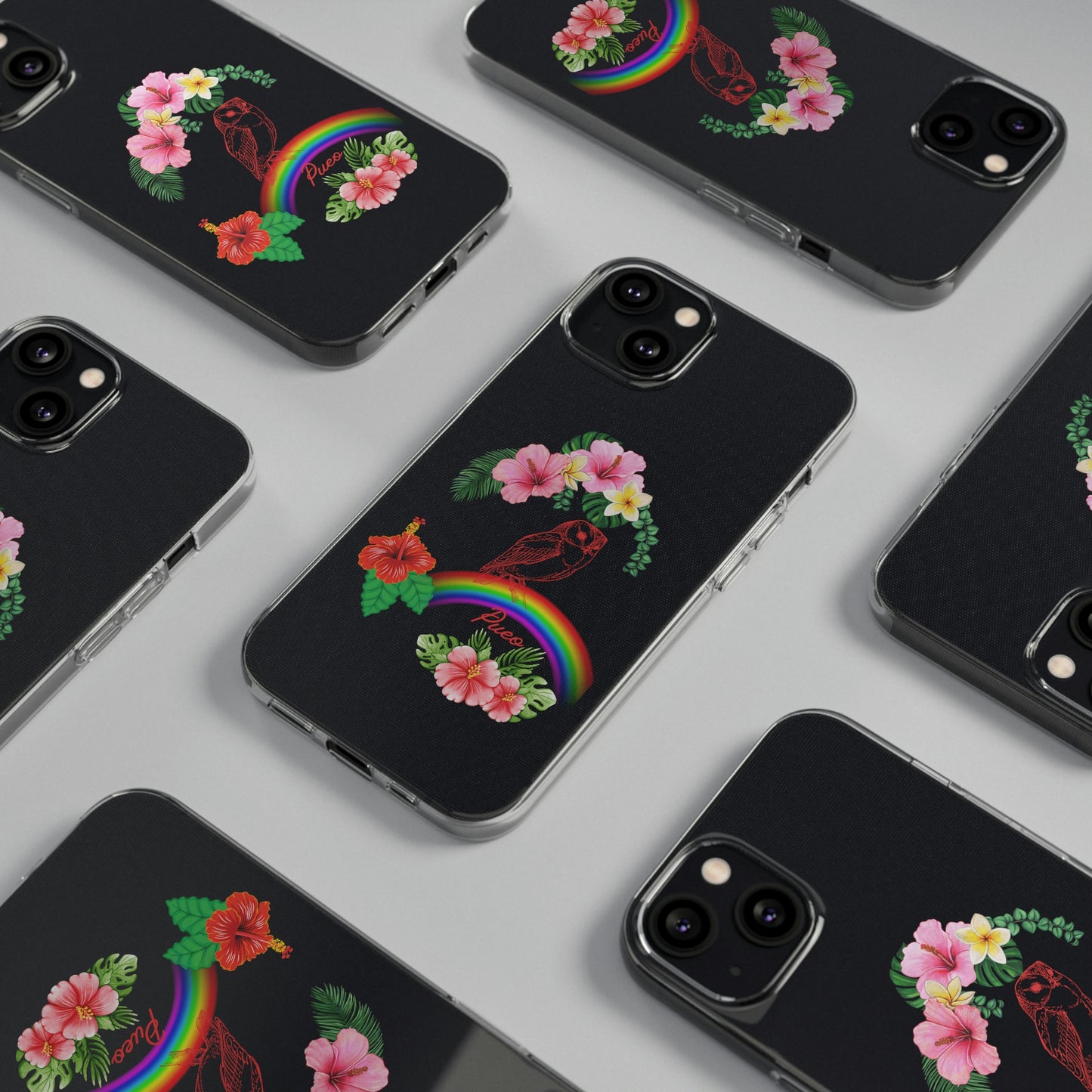 Pueo Owl Phone Cases