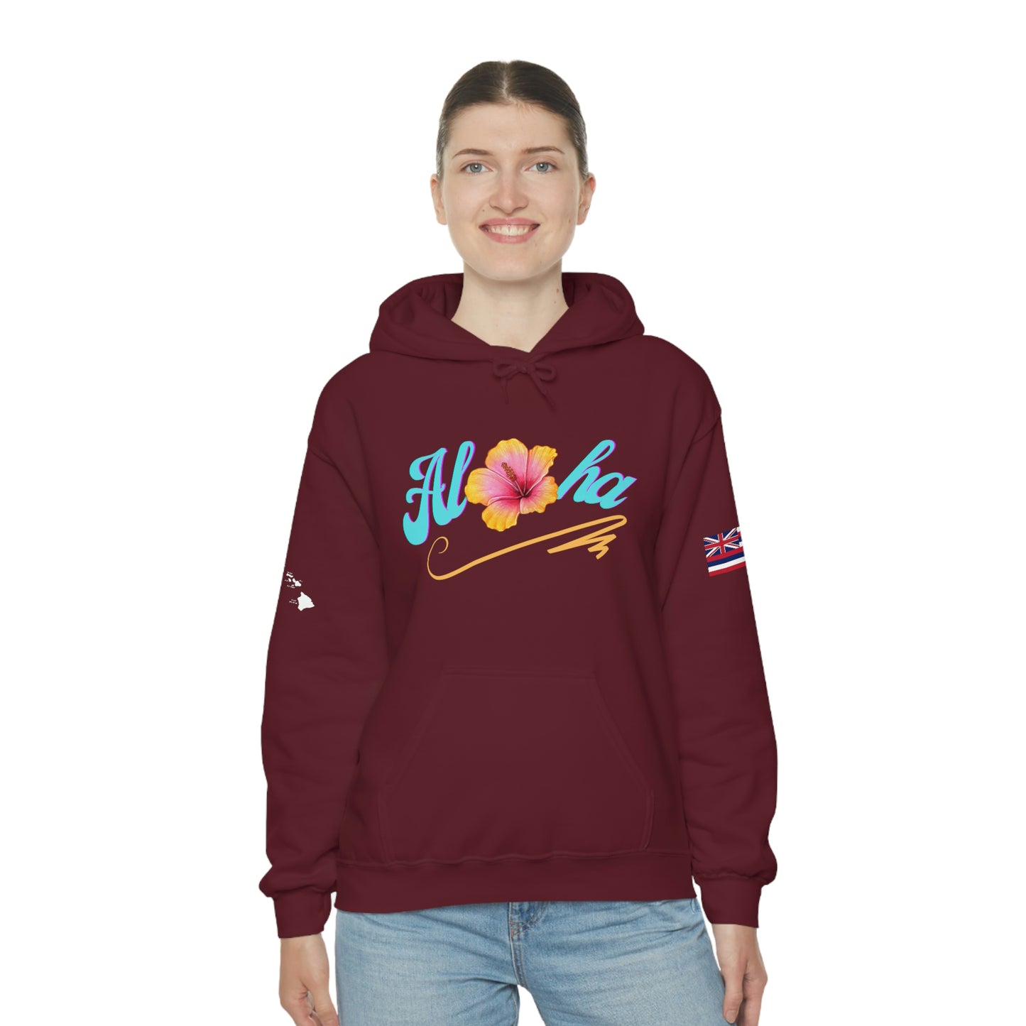 Aloha Unisex Heavy Blend Hooded Sweatshirt