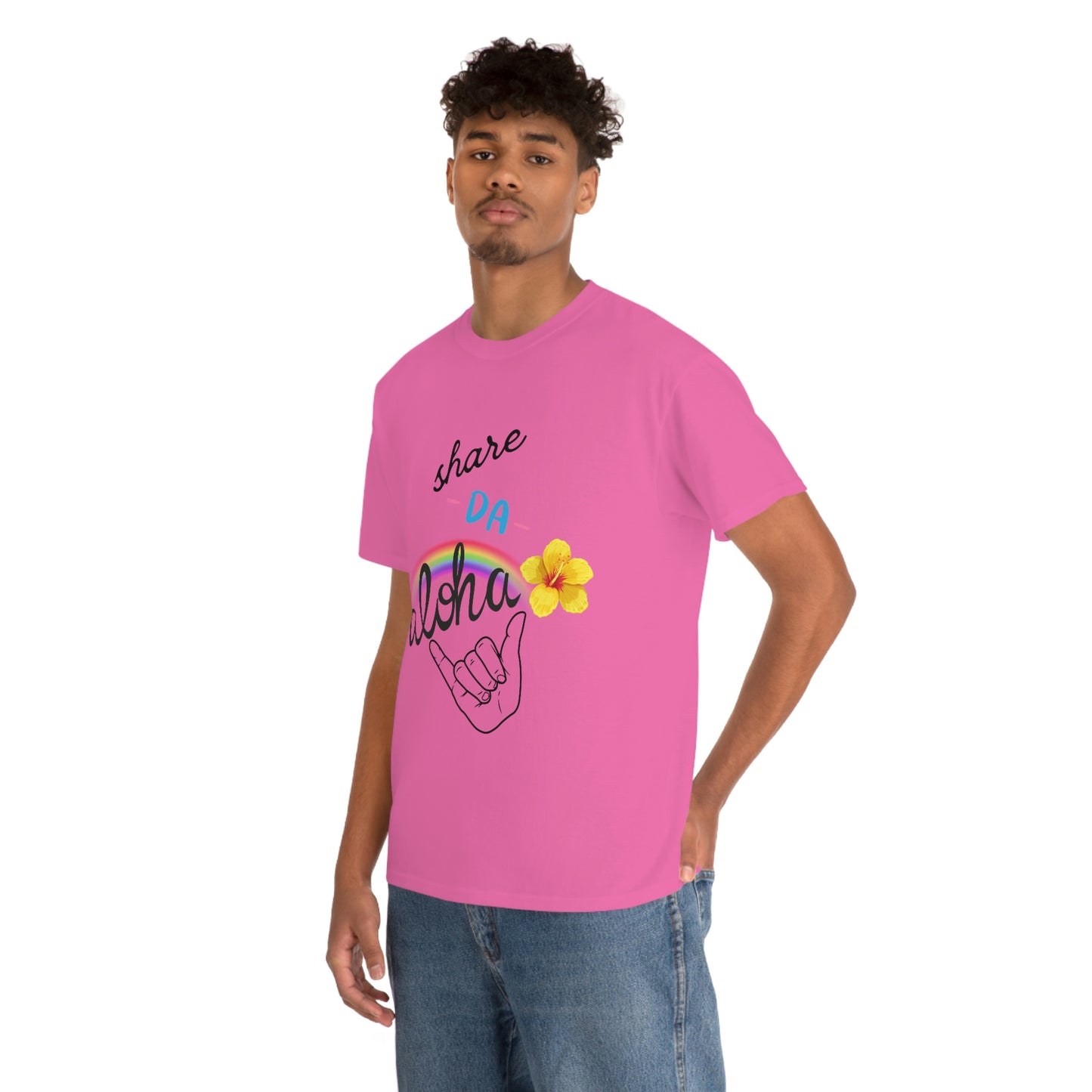 Share Da Aloha Rainbow Hibiscus Shaka