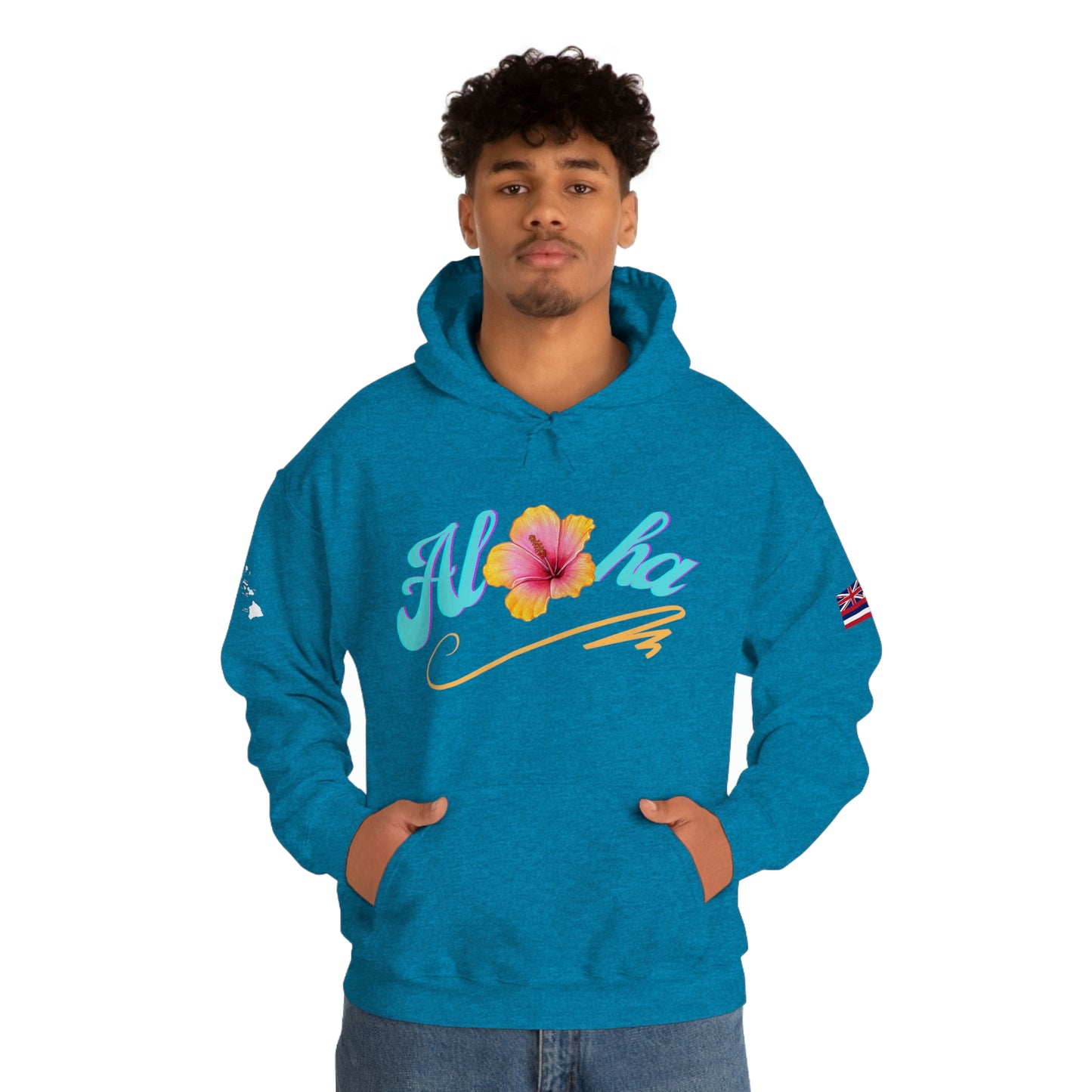 Aloha Unisex Heavy Blend Hooded Sweatshirt