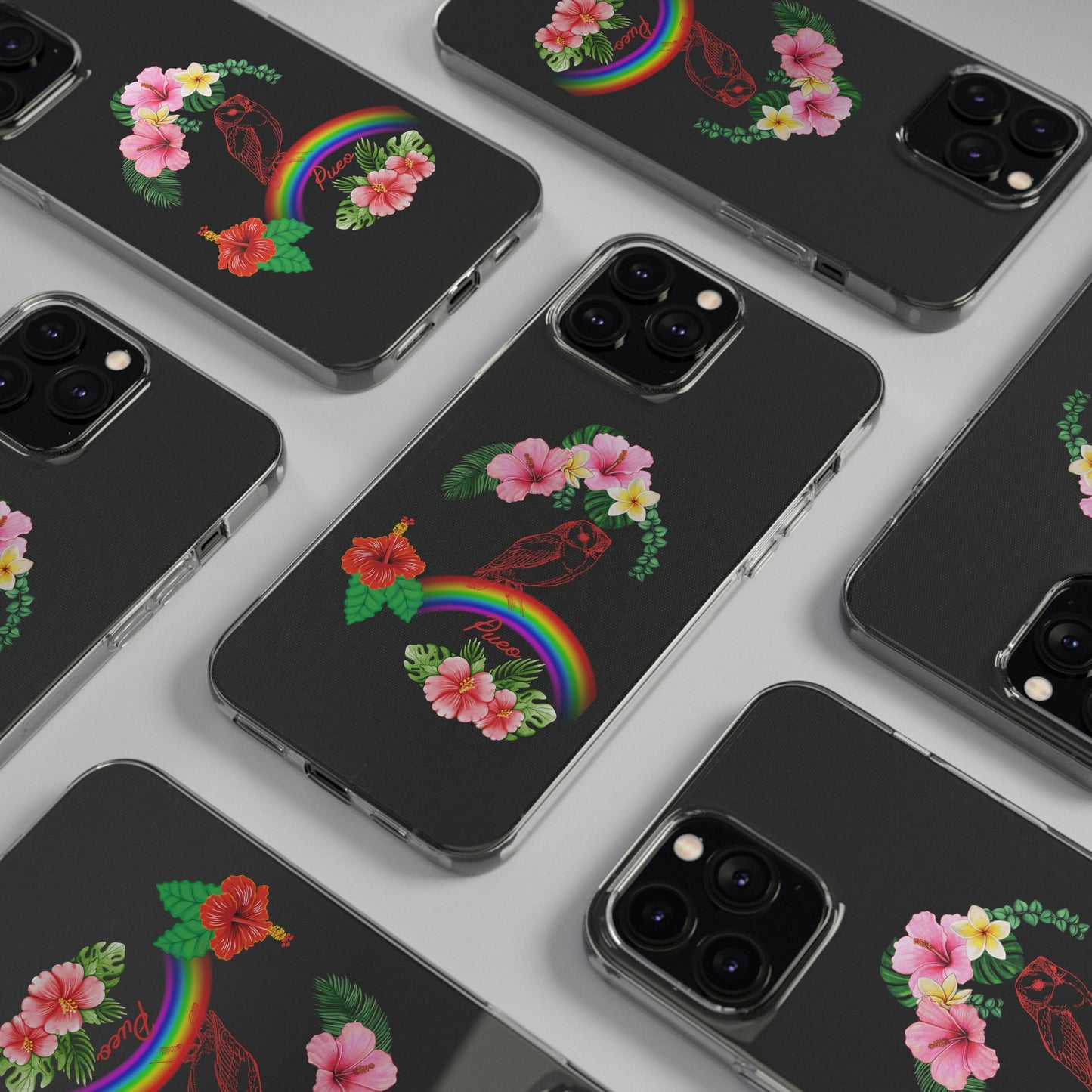 Pueo Owl Phone Cases