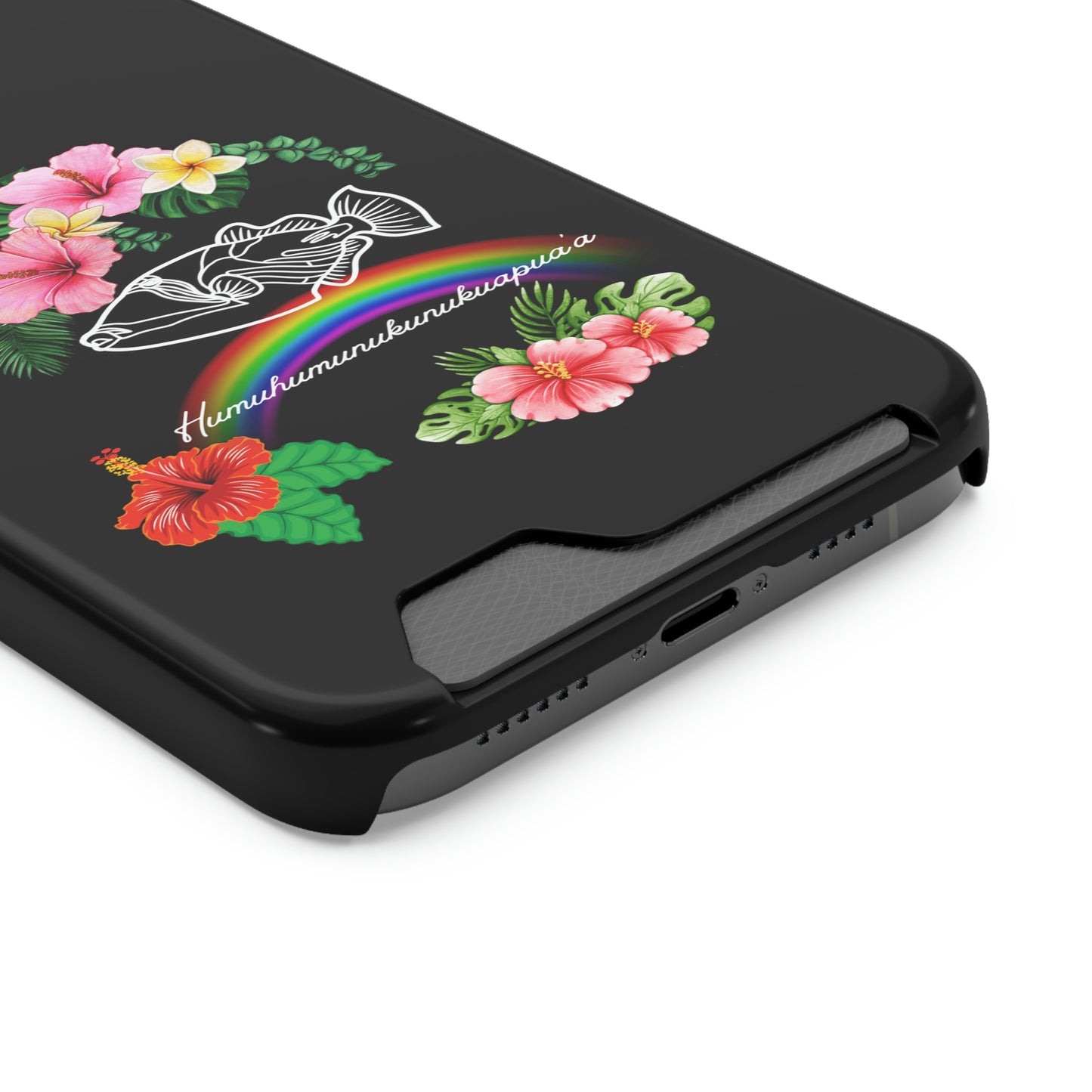 Humuhumunukunukuapuaa Phone Case With Card Holder