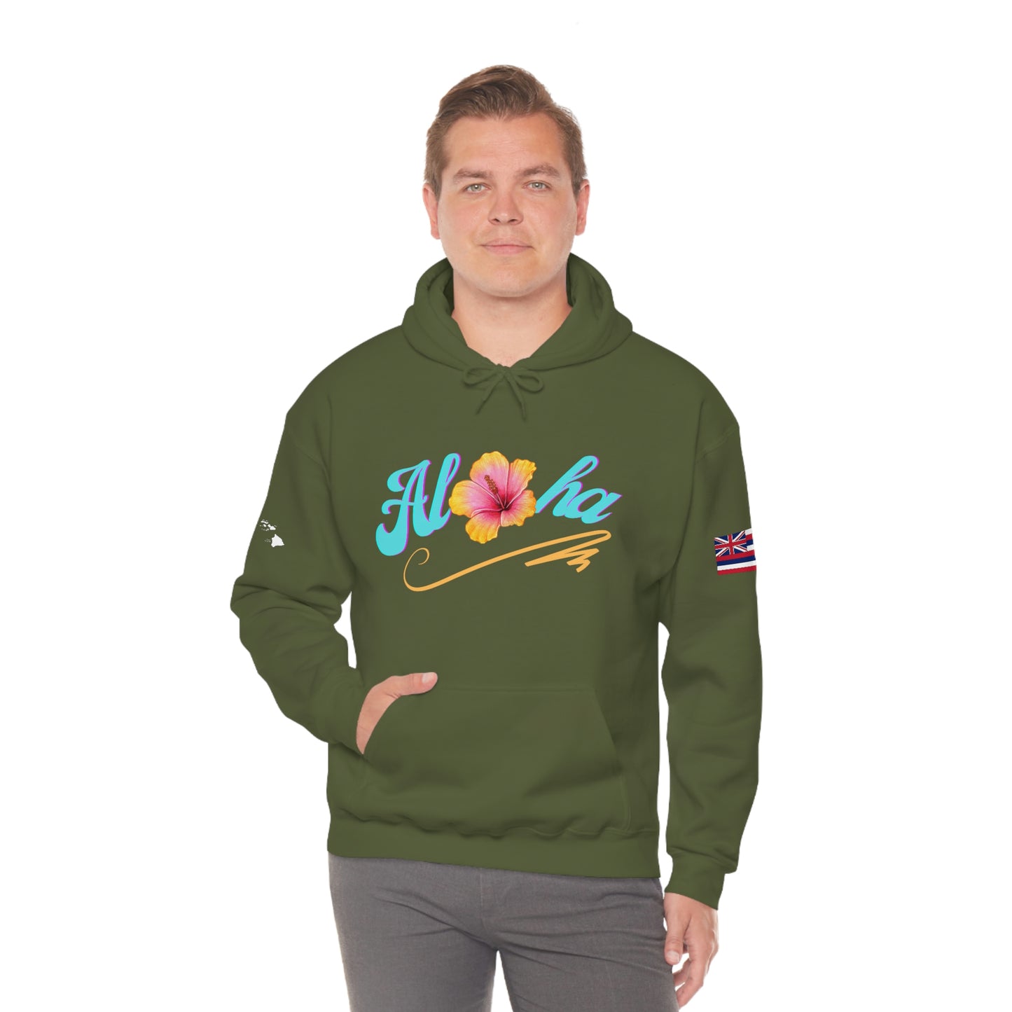 Aloha Unisex Heavy Blend Hooded Sweatshirt