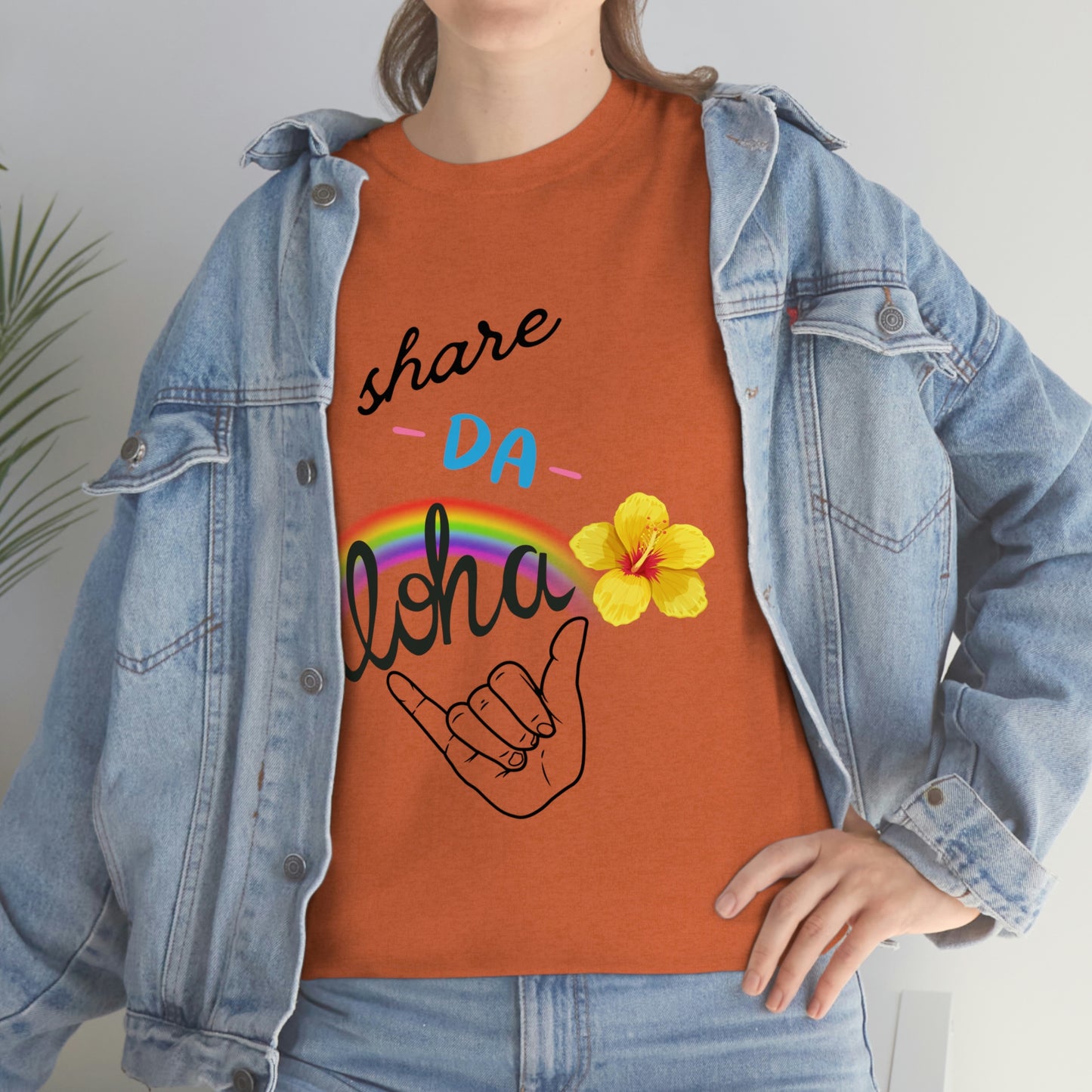Share Da Aloha Rainbow Hibiscus Shaka