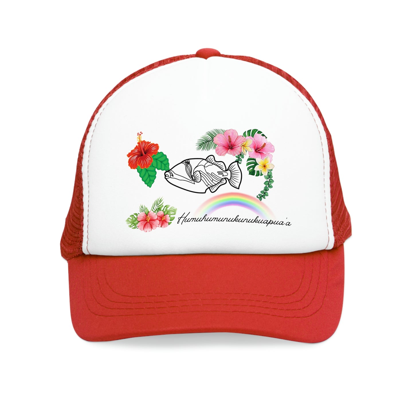 Humuhumunukunukuapua’a Fish Mesh Cap