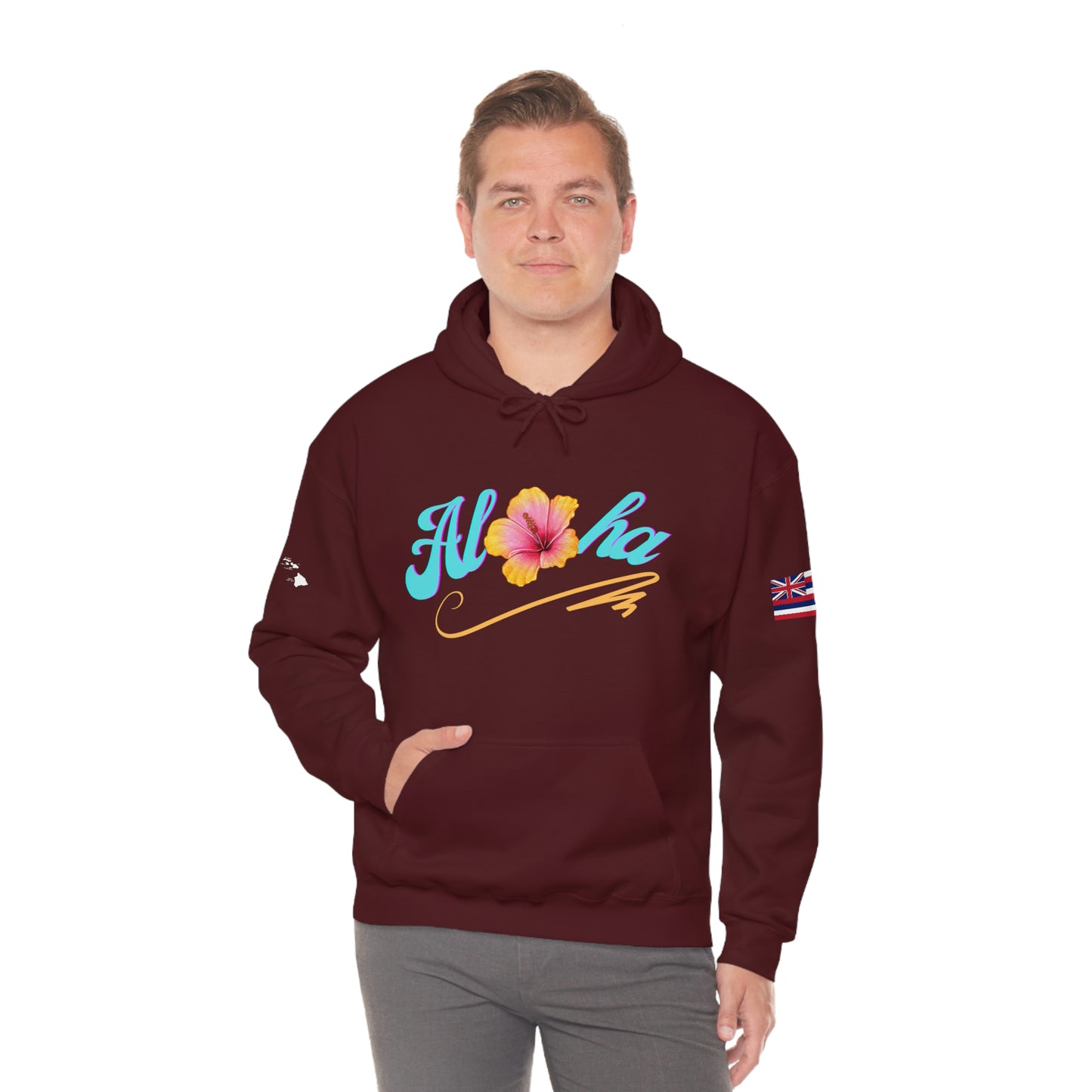 Aloha Unisex Heavy Blend Hooded Sweatshirt