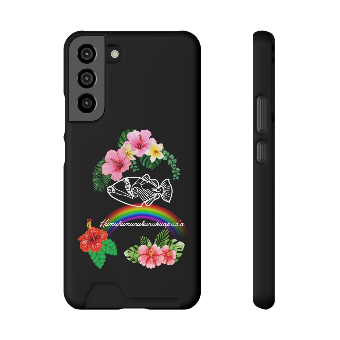 Humuhumunukunukuapuaa Phone Case With Card Holder