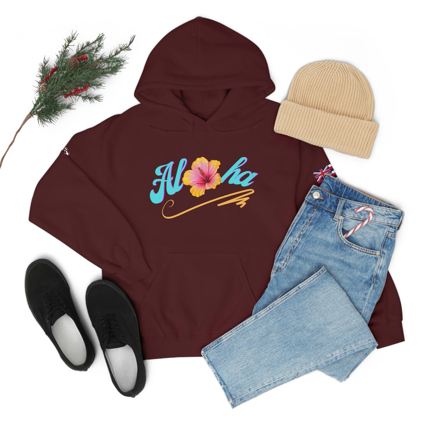 Aloha Unisex Heavy Blend Hooded Sweatshirt