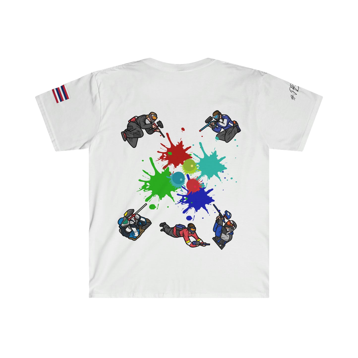 I love it when my wife lets me play paintball Unisex Softstyle T-Shirt