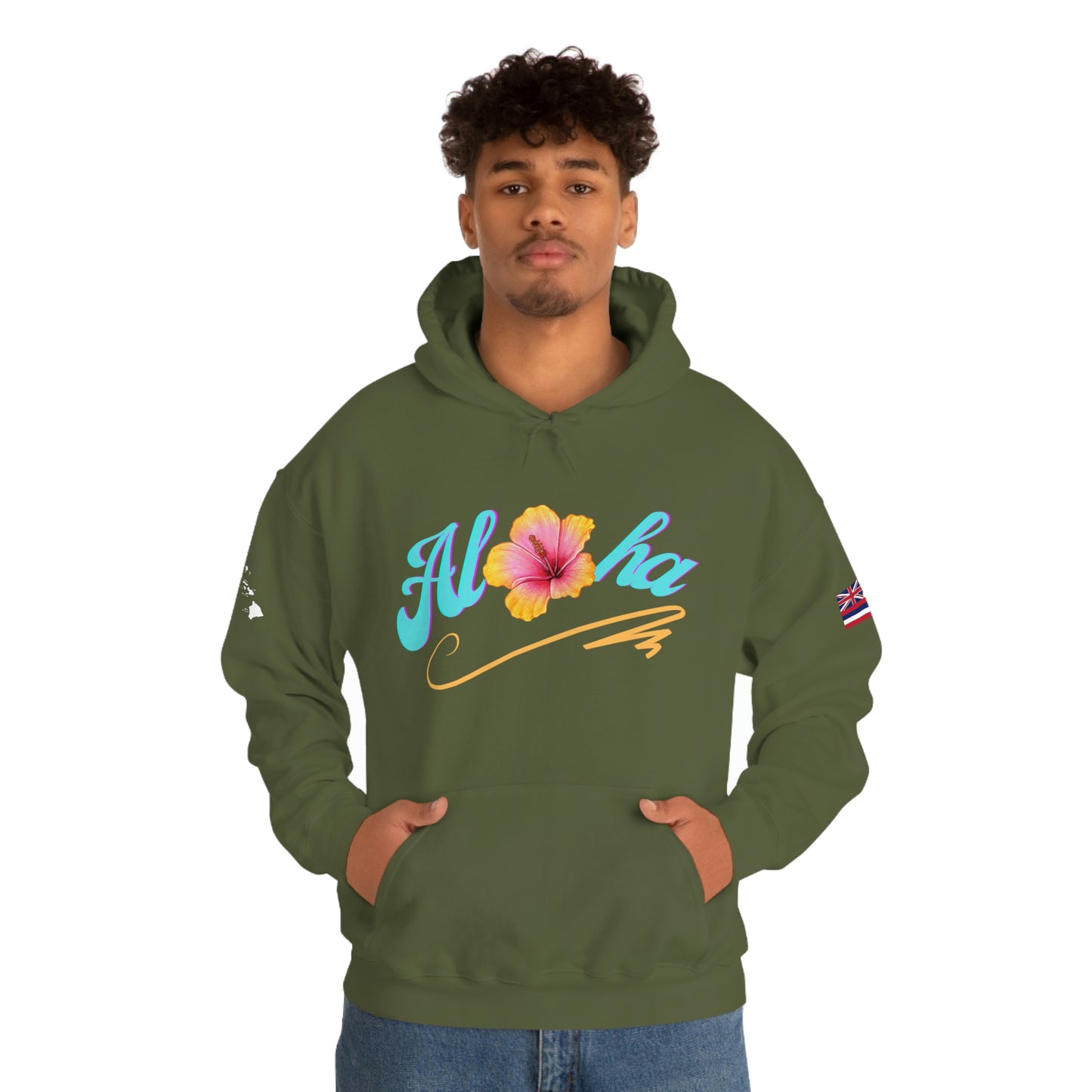 Aloha Unisex Heavy Blend Hooded Sweatshirt