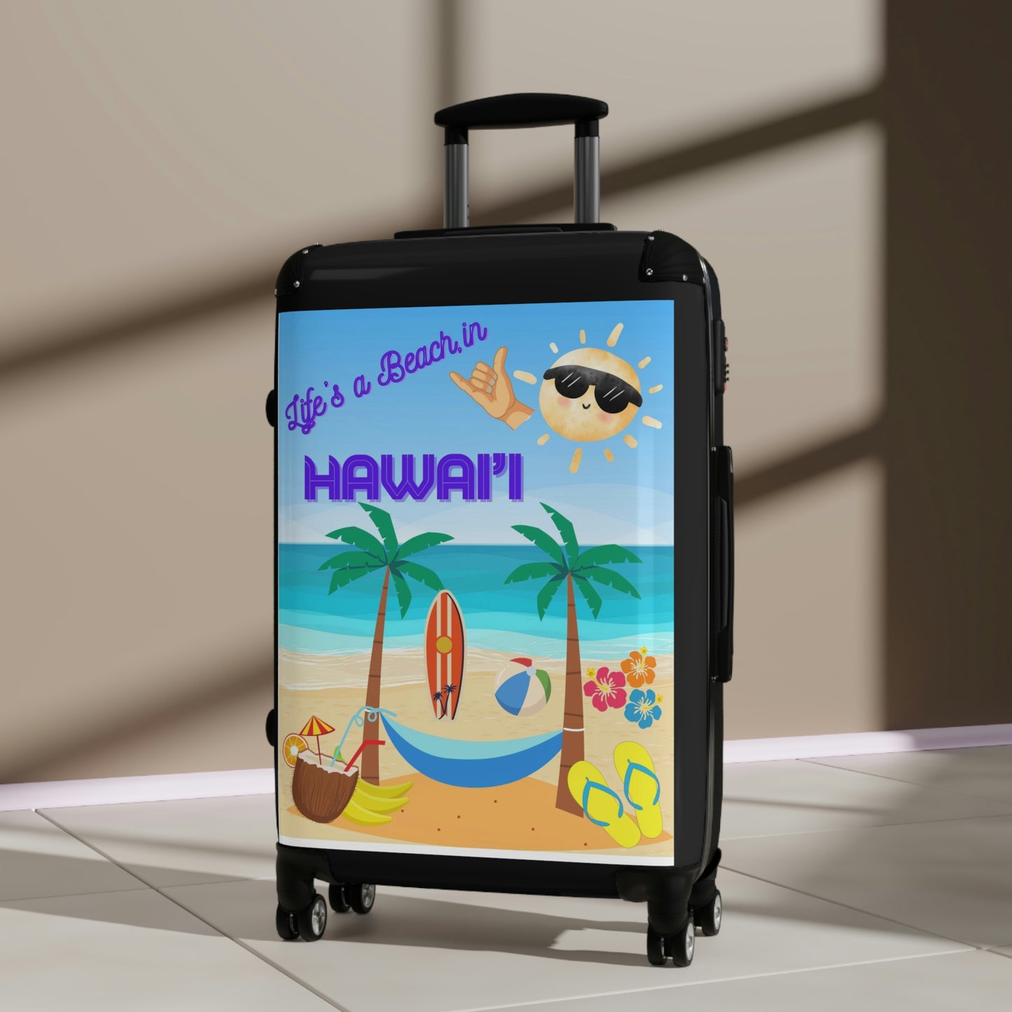 Life’s a beach, in Hawaii Suitcase