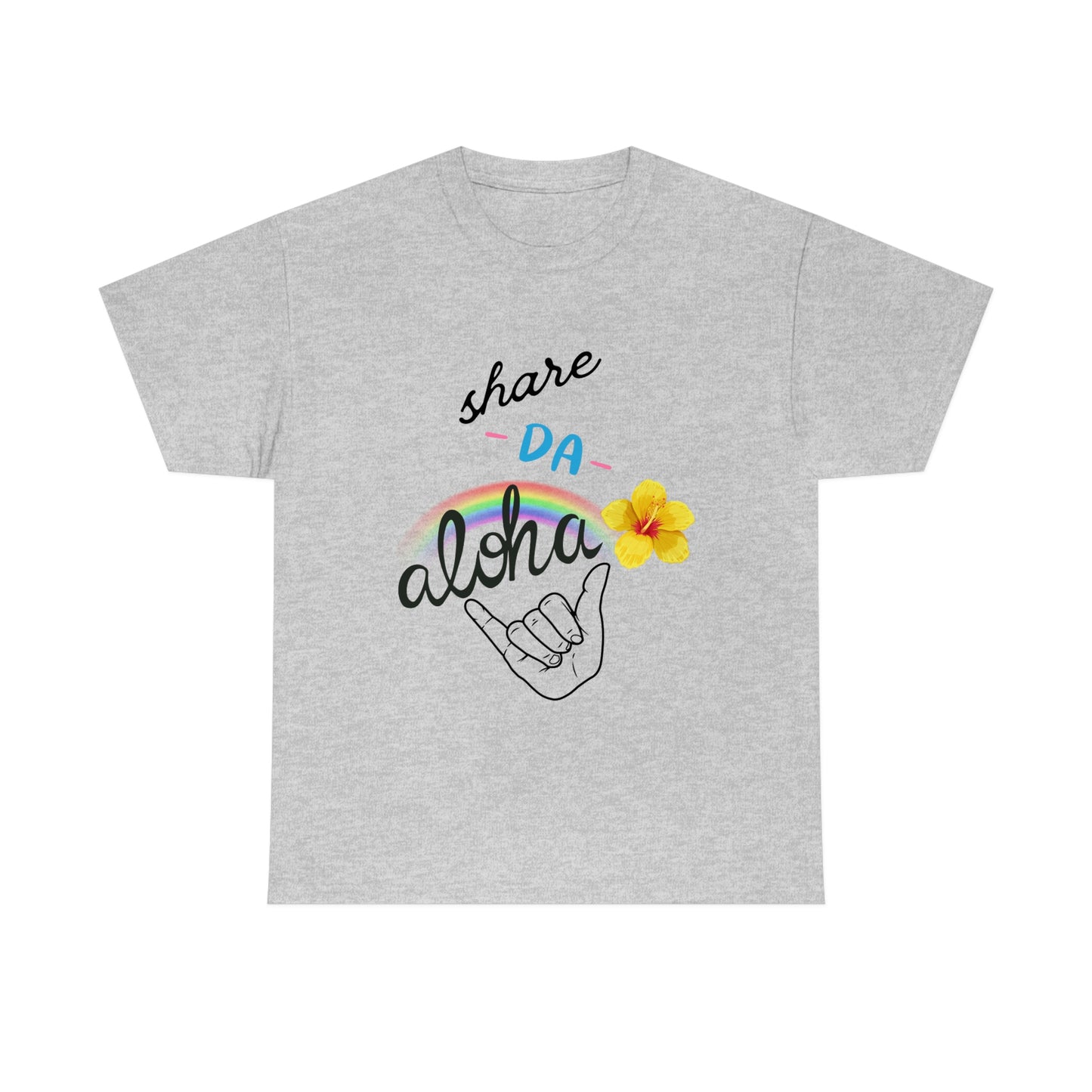 Share Da Aloha Rainbow Hibiscus Shaka